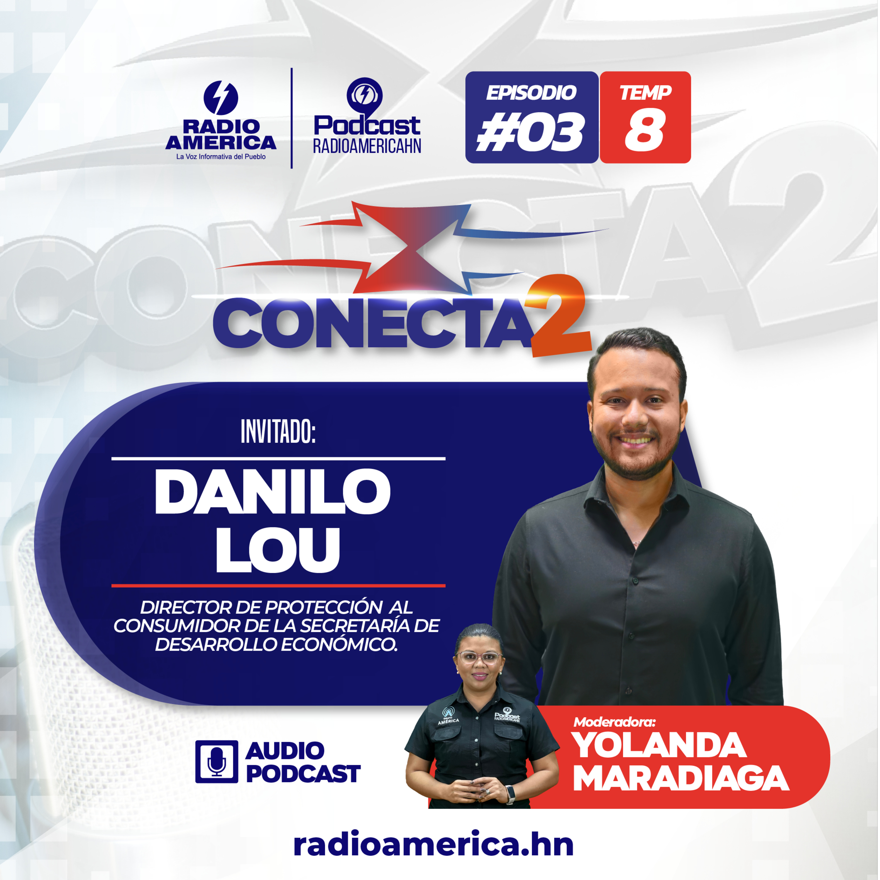 Episodio #03 | T8 Conecta2 con Danilo Lou, Director de Protección al consumidor de la Secretaría de Desarrollo Económico.