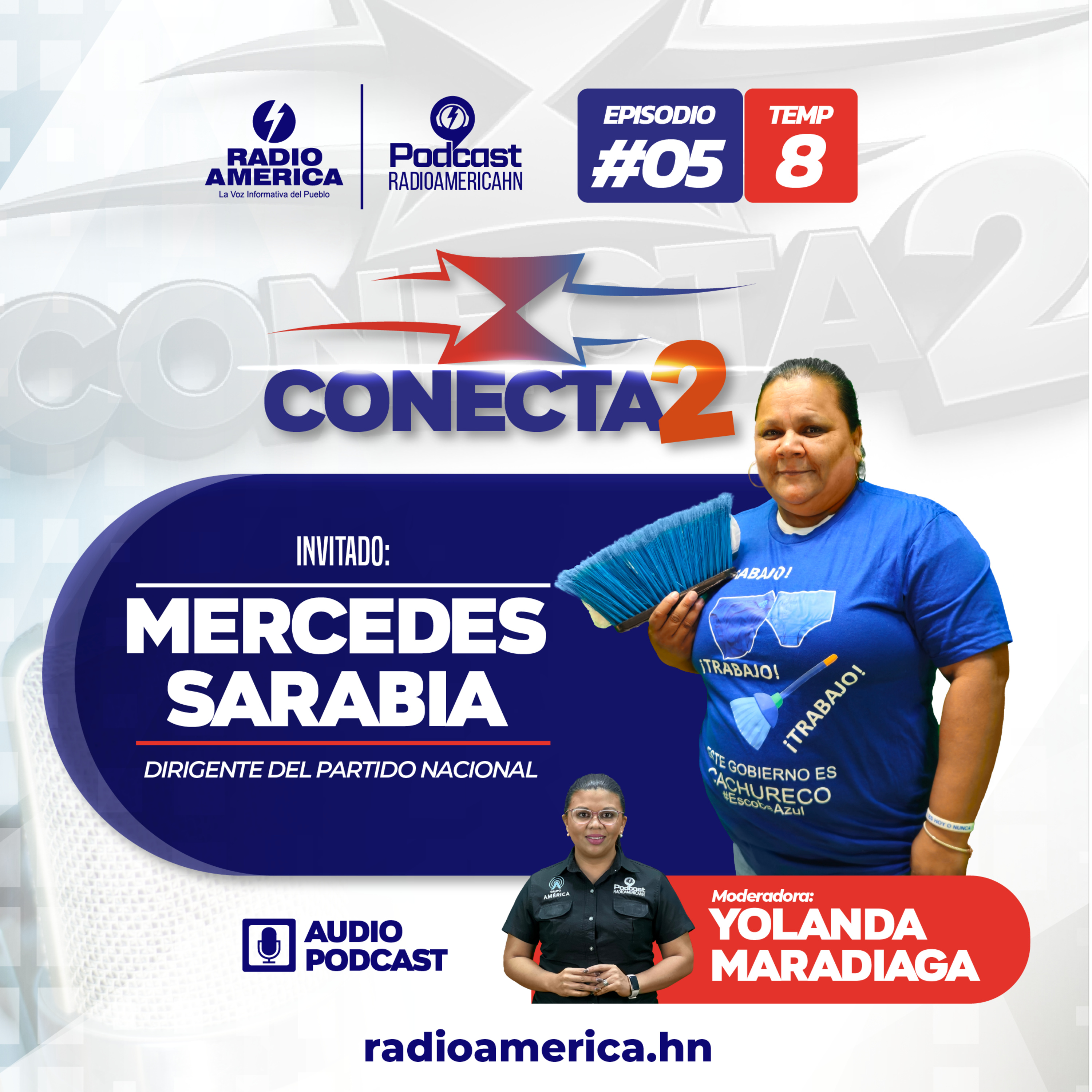 Episodio #05 |T8 Conecta2 con Mercedes Sarabia dirigente del Partido Nacional