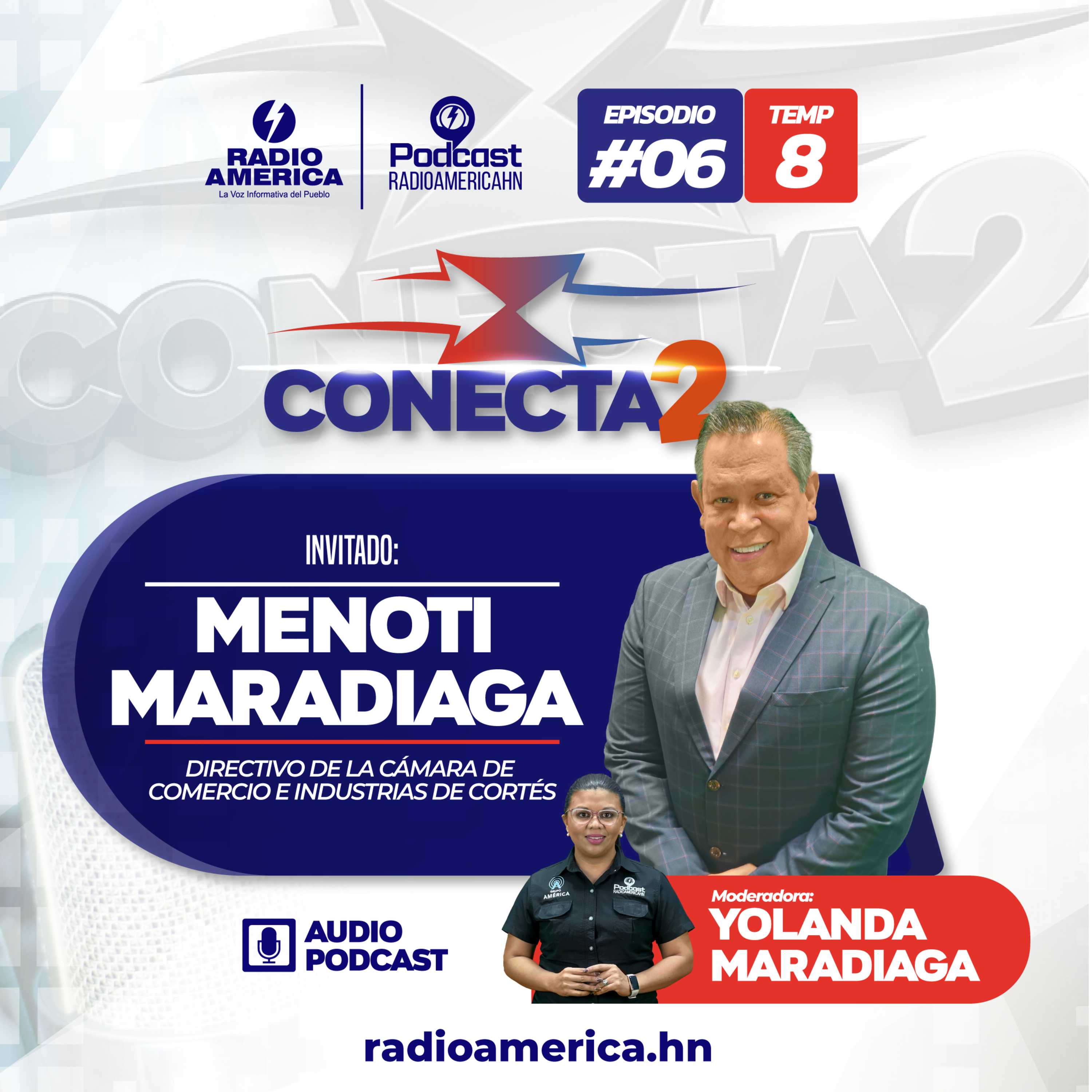 Episodio #06 | T8 Conecta2 con Menoti Maradiaga, Directivo de la CCIC
