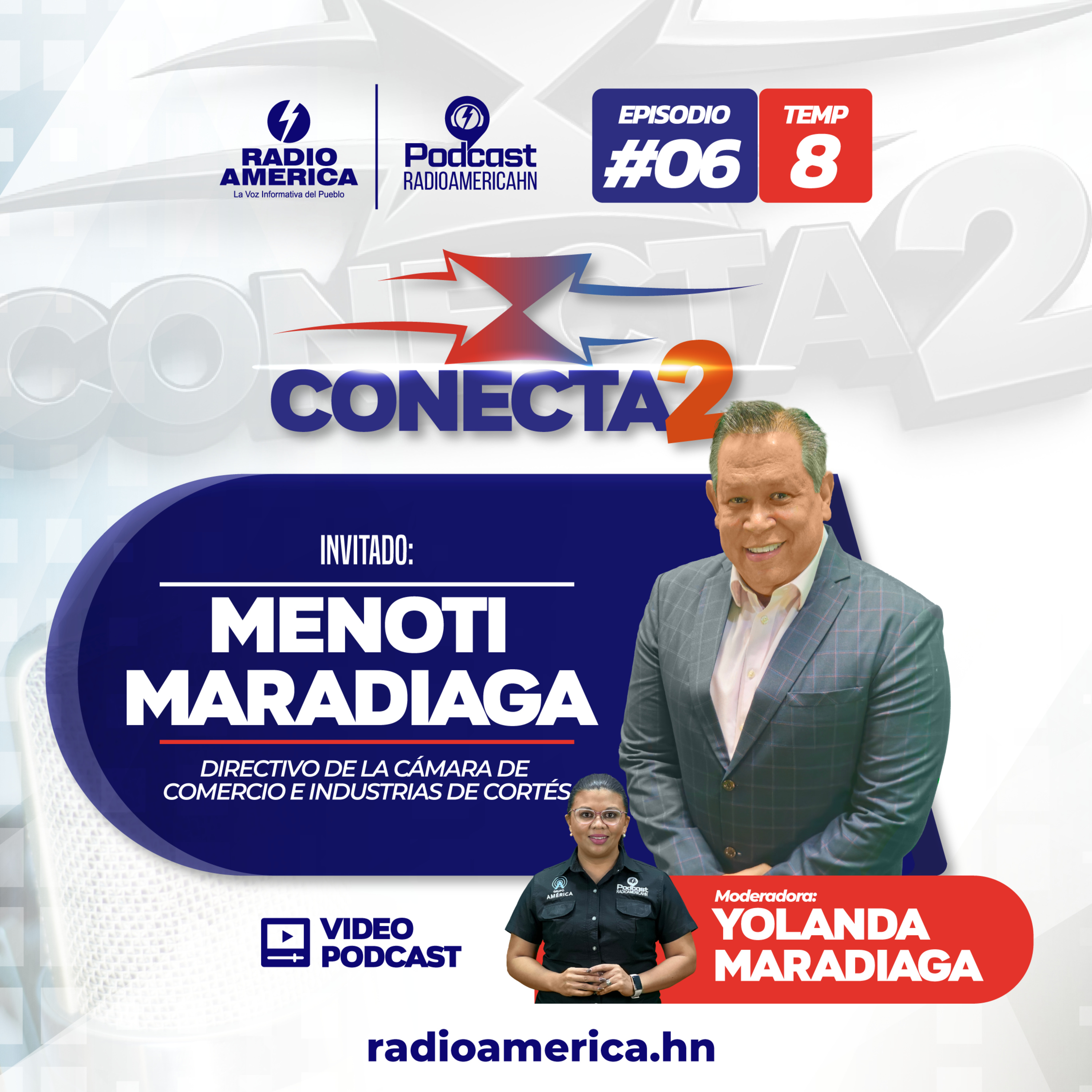 Video Episodio #06 |T8 Conecta2 con Menoti Maradiaga, Directivo de la CCIC