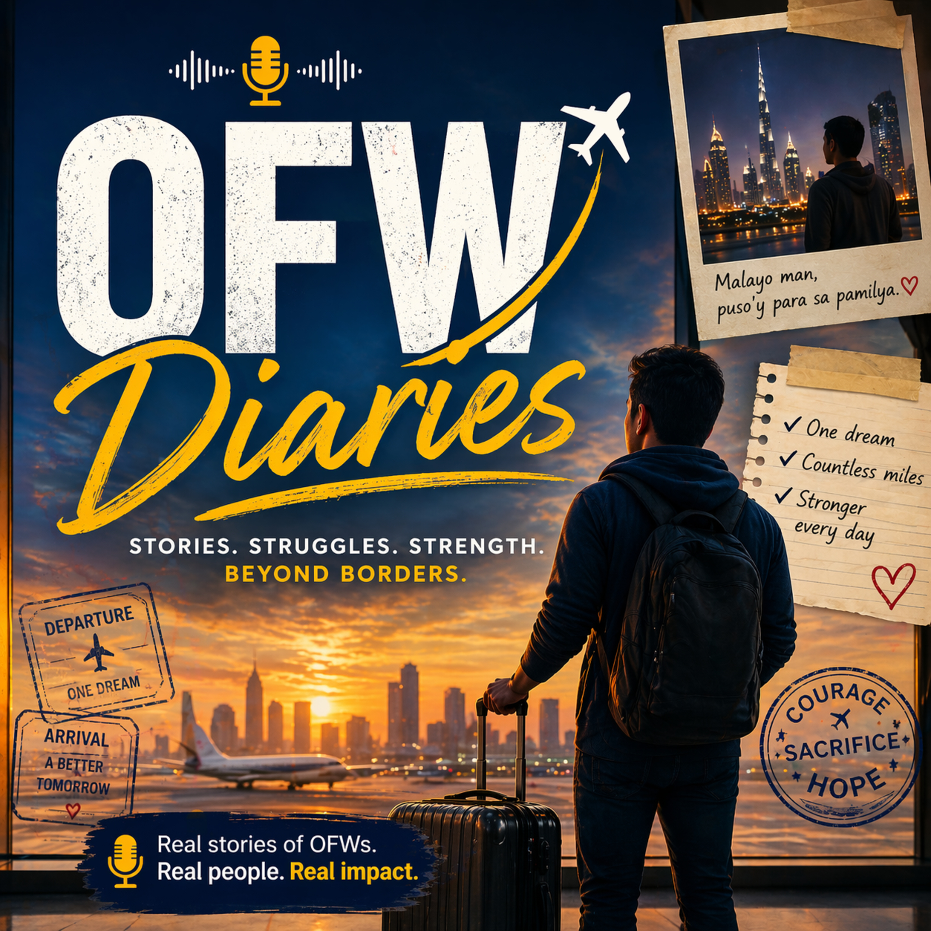 Episode 3: OFW Diaries with Liv Reyes a Single Mom Story of an OFW episode artwork