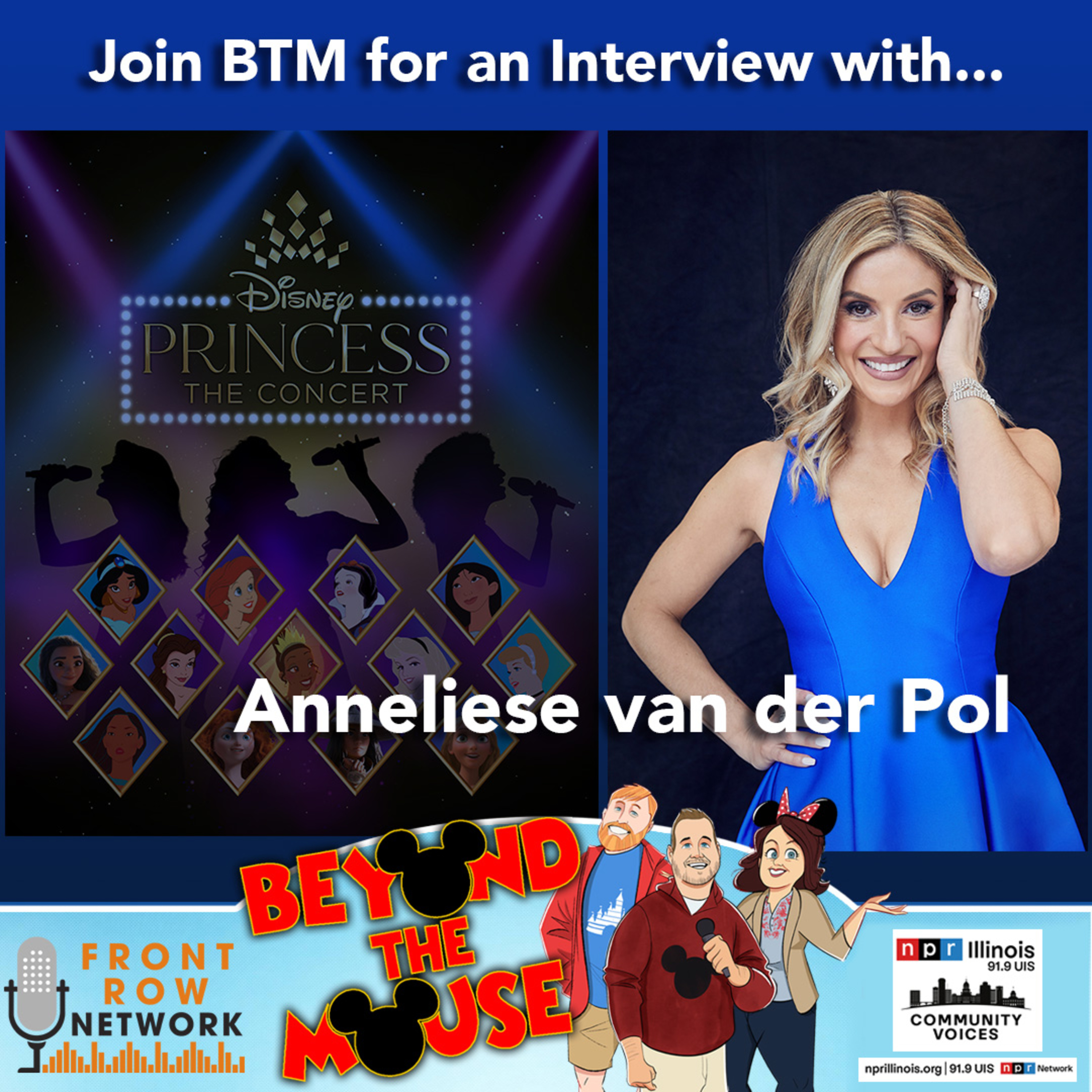 Ep. 232 - Disney Princess: The Concert with Anneliese van der Pol episode artwork
