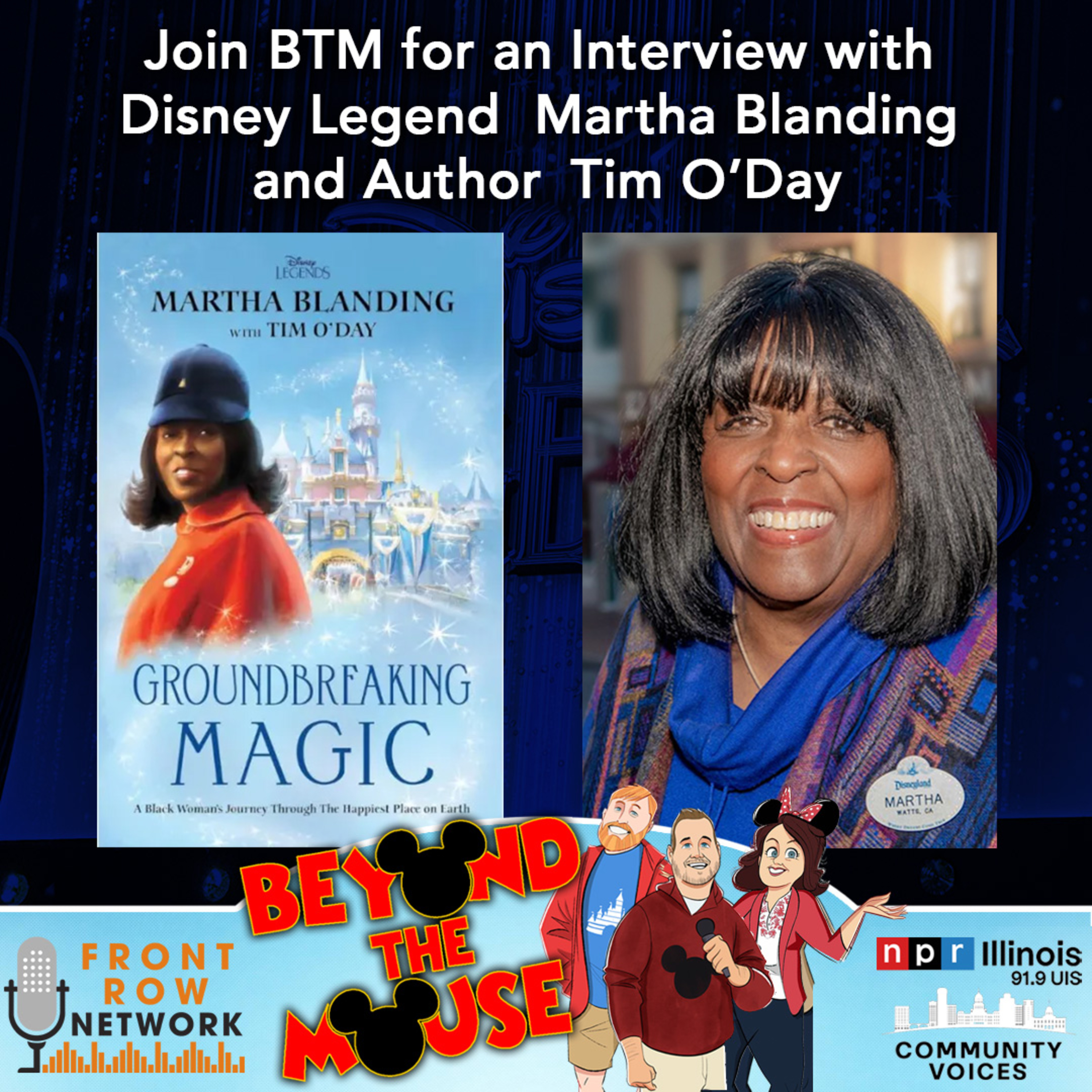Ep. 285 - "Groundbreaking Magic" with Disney Legend Martha Blanding and Tim O'Day episode artwork