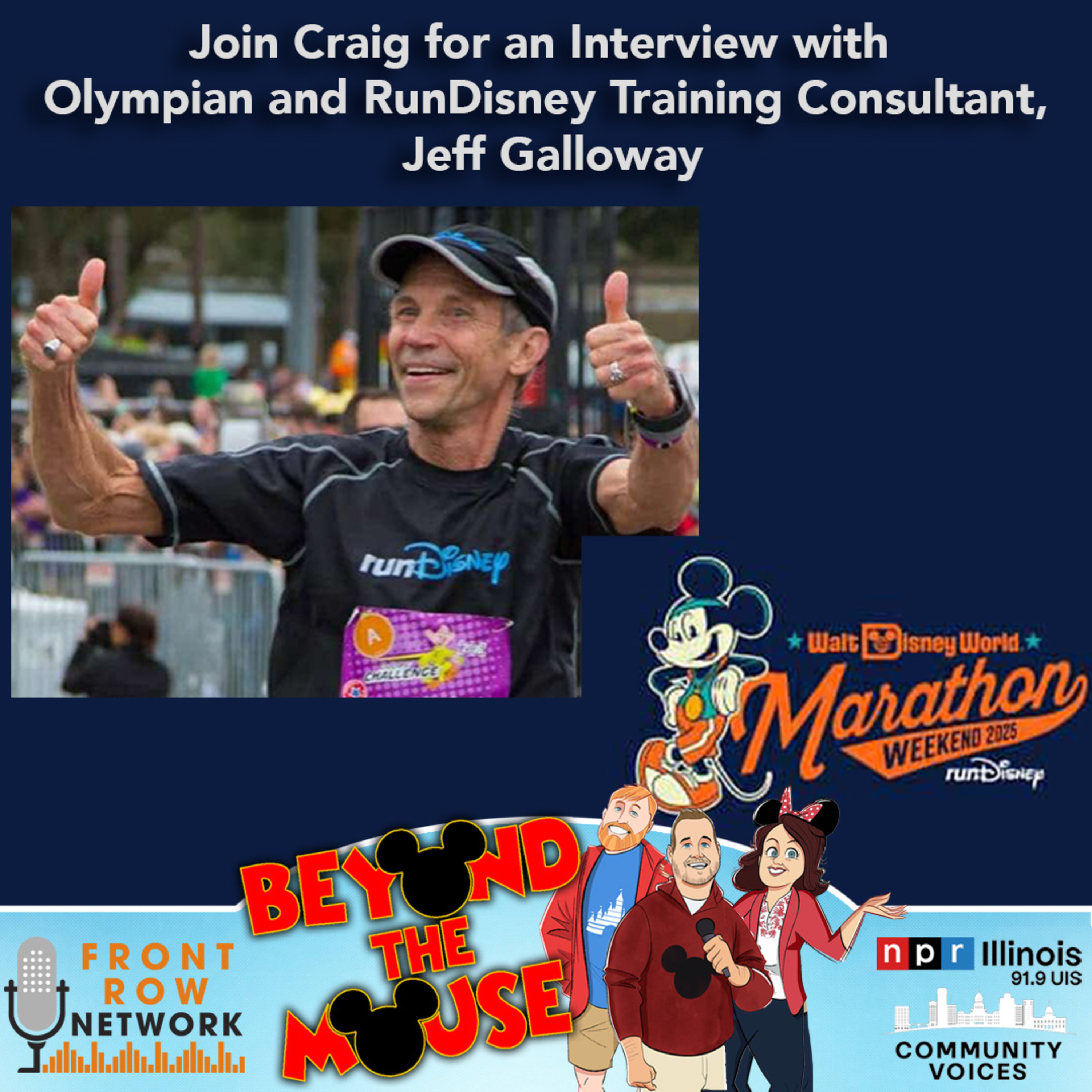 Ep. 288 - Marathon Weekend with Olympian Jeff Galloway