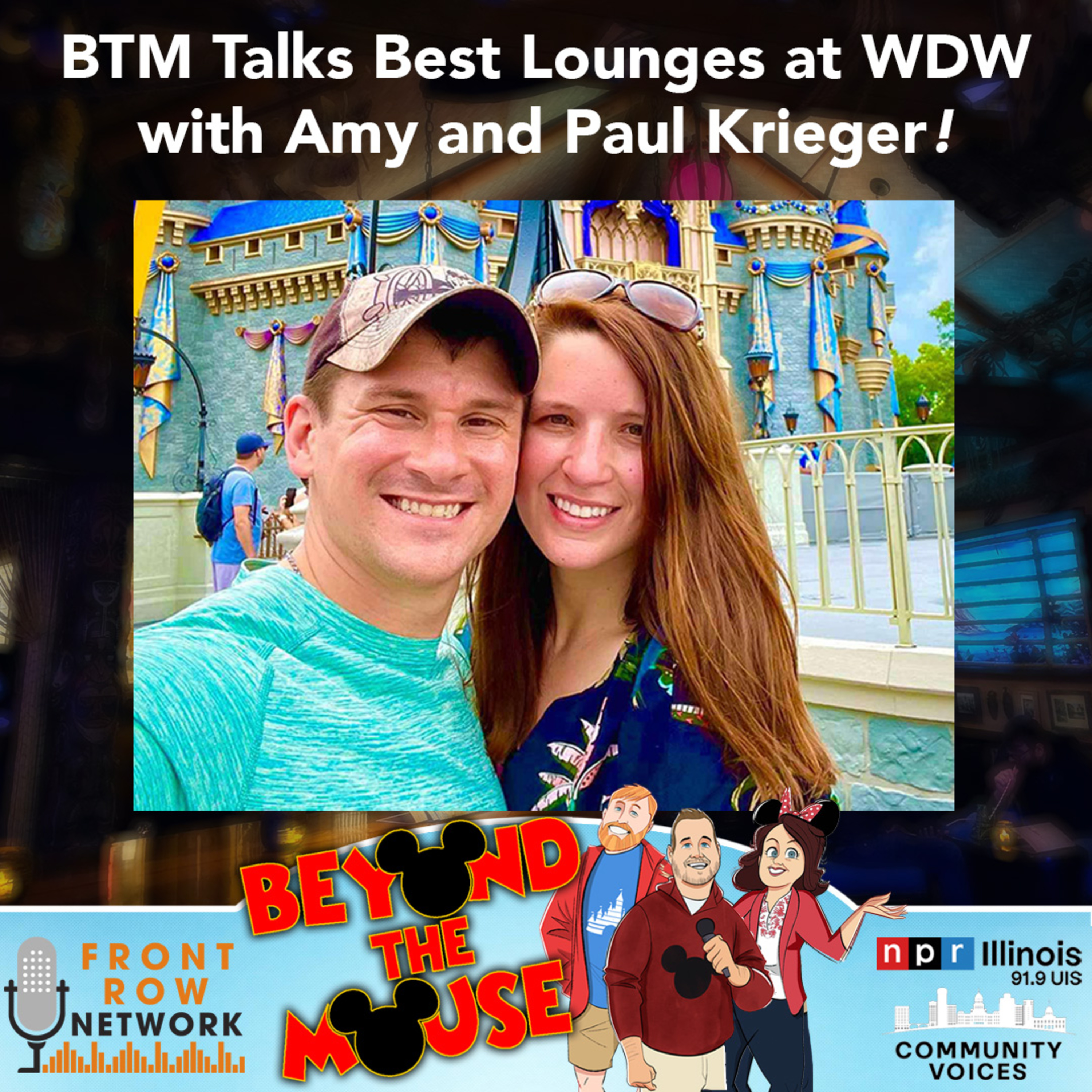 Ep. 299 - Top Disney World Lounges with Amy and Paul Krieger (The DVC Show) episode artwork