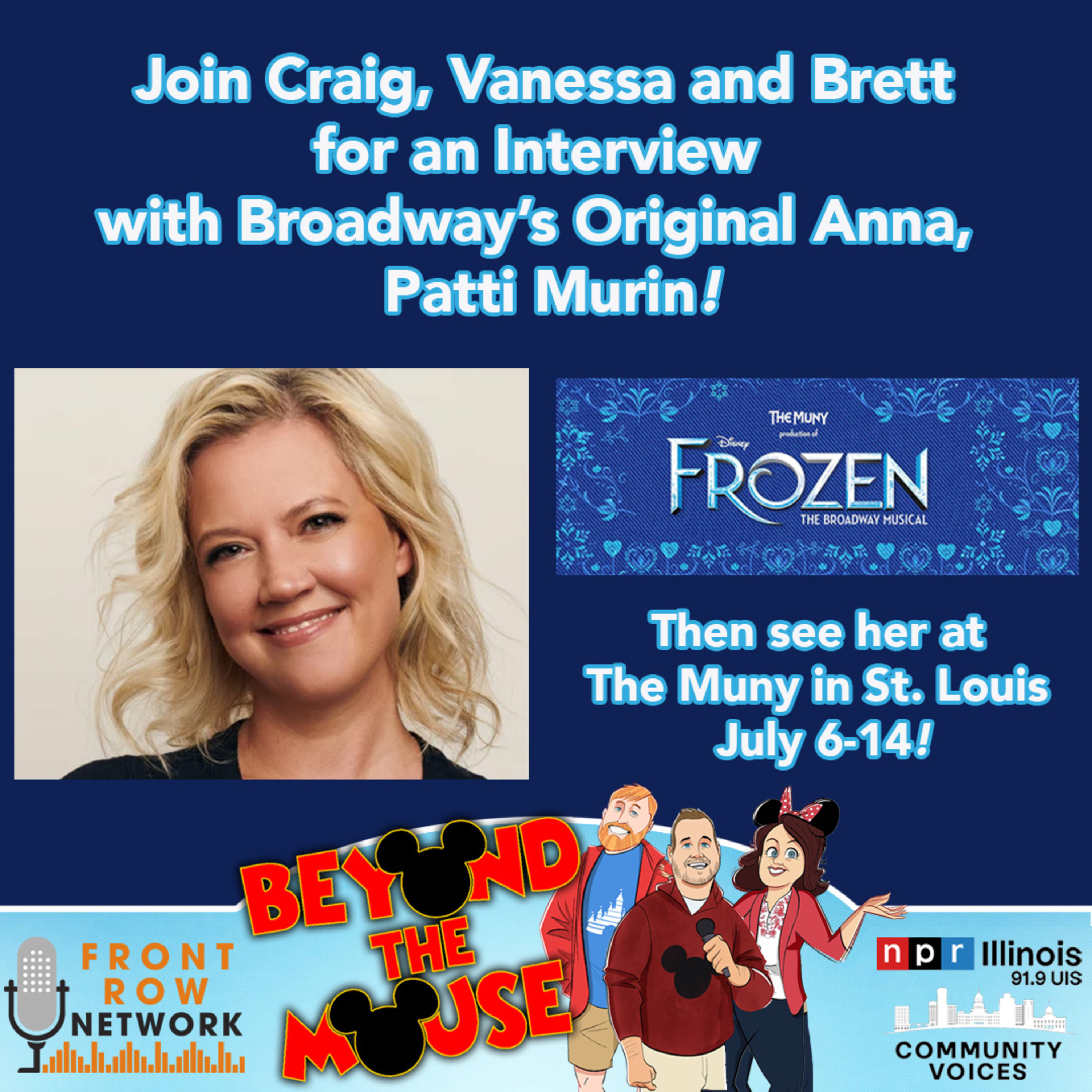 Ep. 315- Patti Murin: Returning to Anna and Life Beyond Arendelle episode artwork