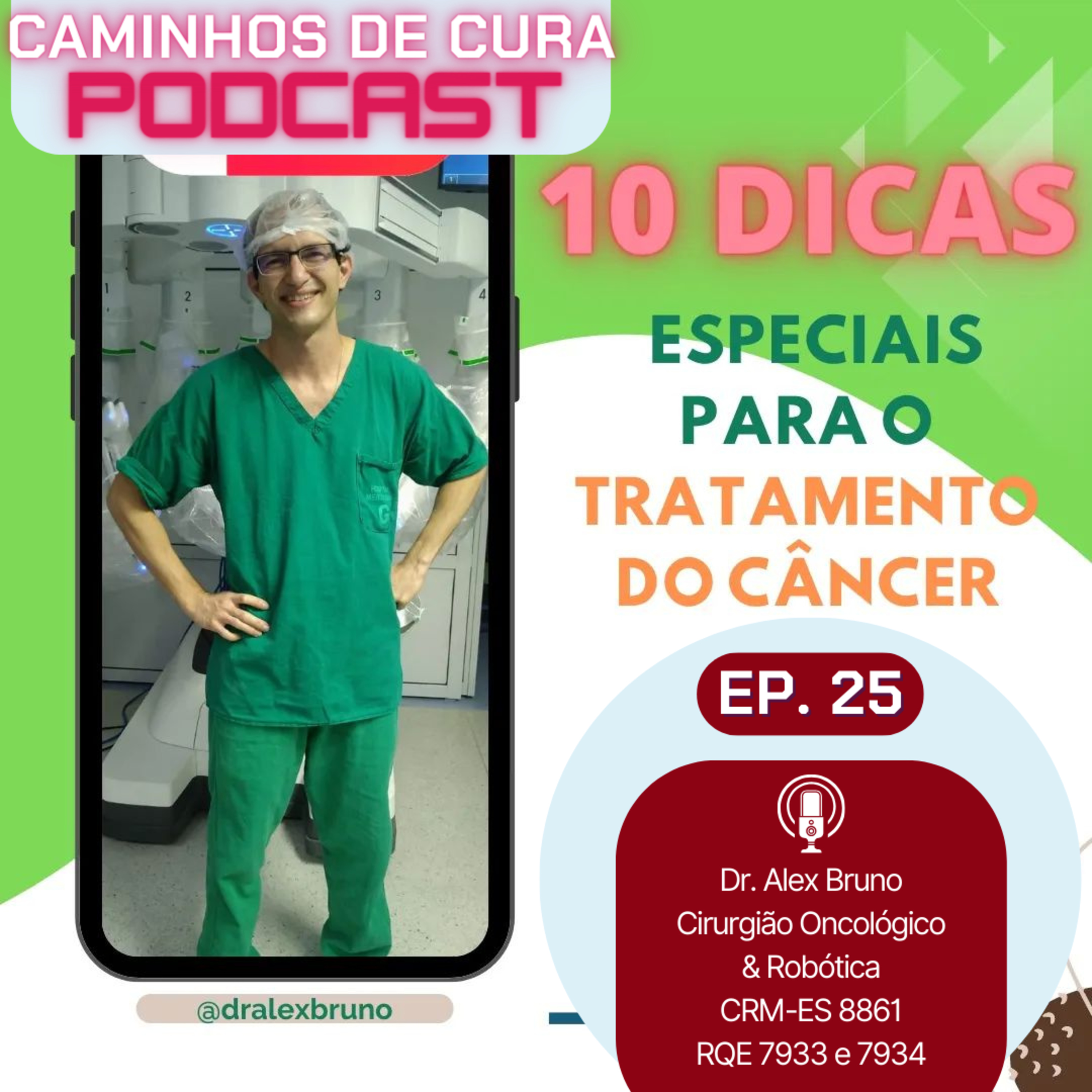 Caminhos de Cura: Lições de um Cirurgião Oncológico e Robótico para Mulheres no Combate ao Câncer