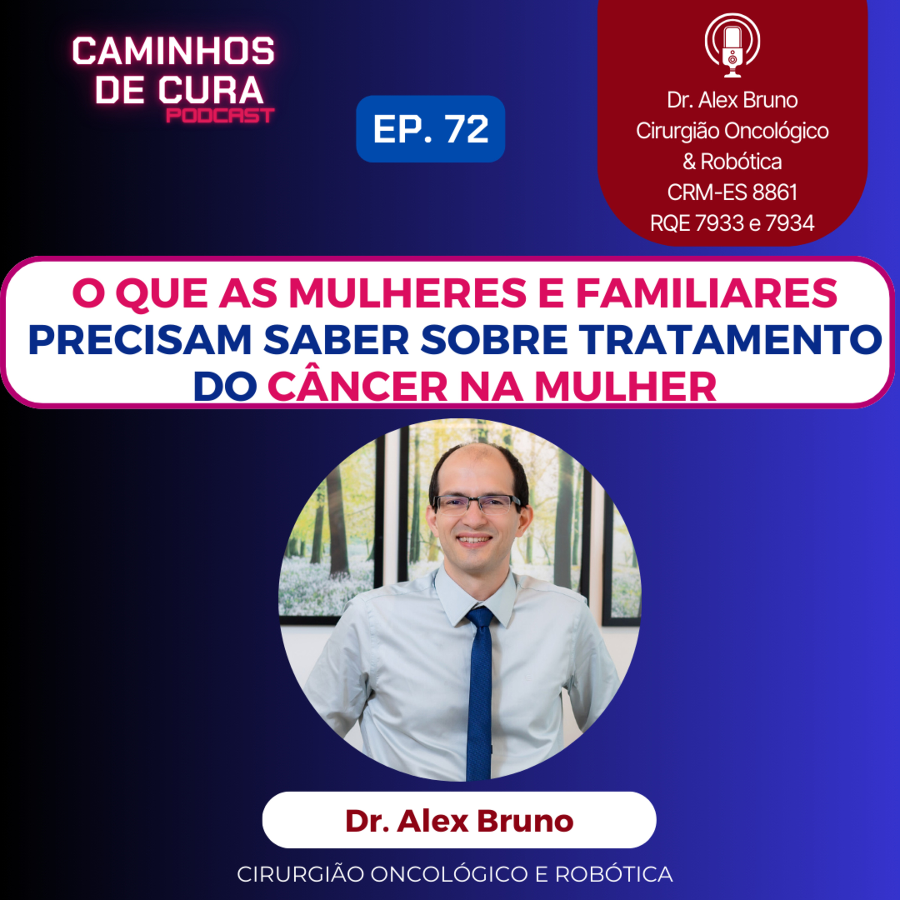 Caminhos de Cura: Lições de um Cirurgião Oncológico e Robótico para Mulheres no Combate ao Câncer