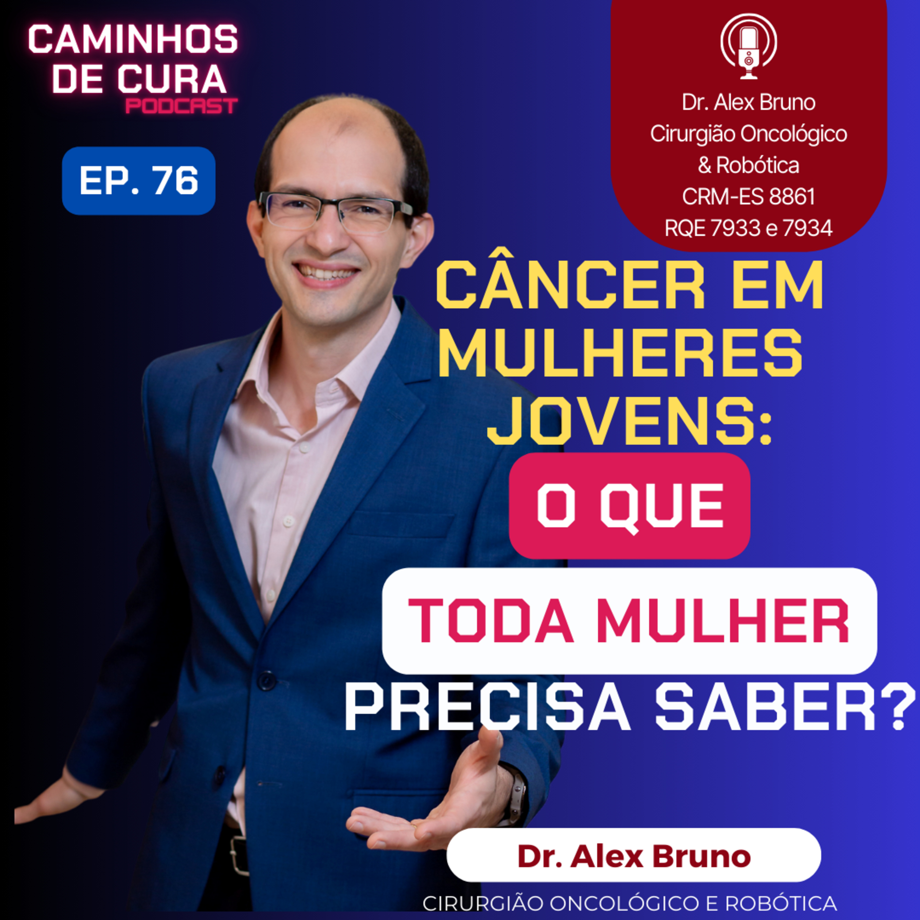 Caminhos de Cura: Lições de um Cirurgião Oncológico e Robótico para Mulheres no Combate ao Câncer