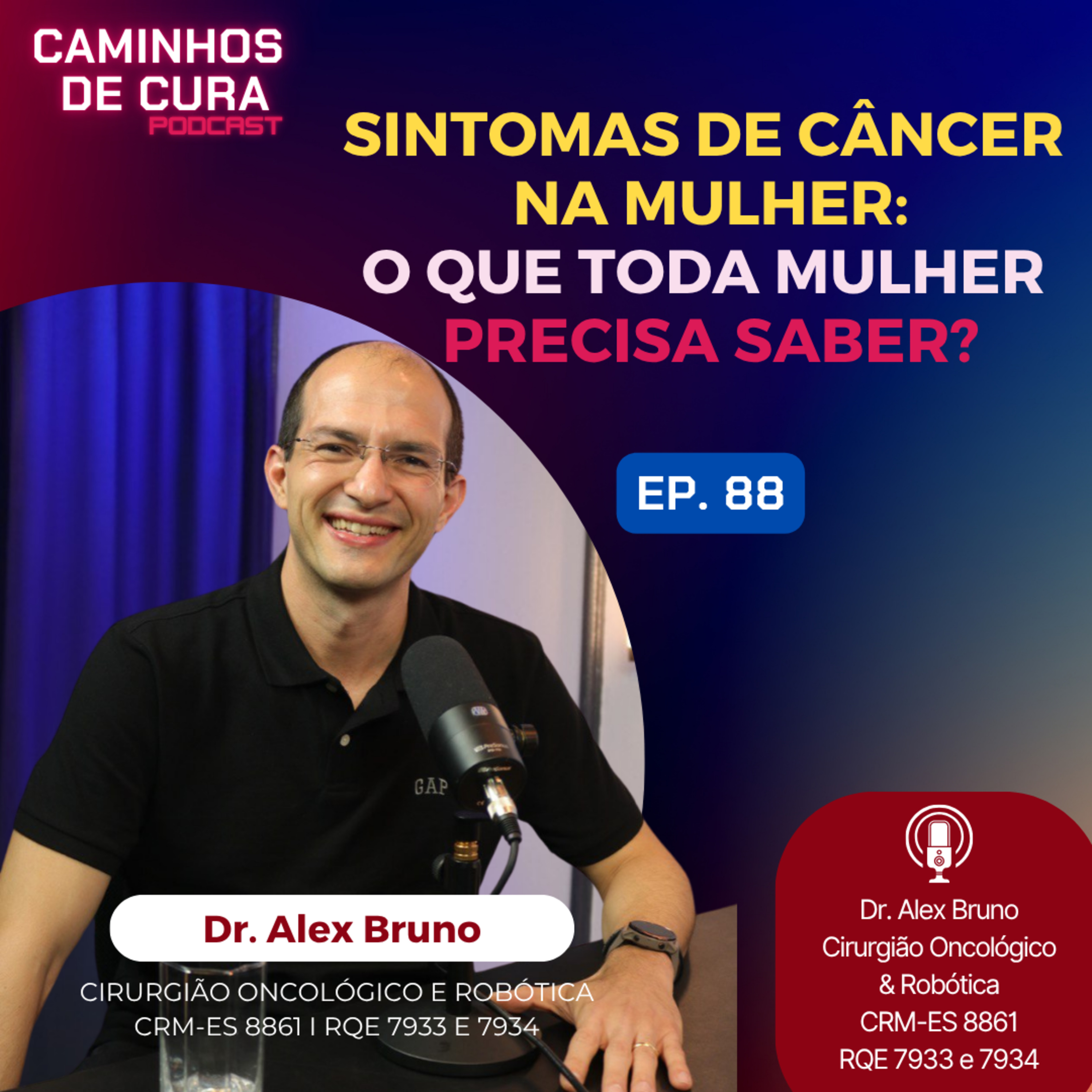 Caminhos de Cura: Lições de um Cirurgião Oncológico e Robótico para Mulheres no Combate ao Câncer
