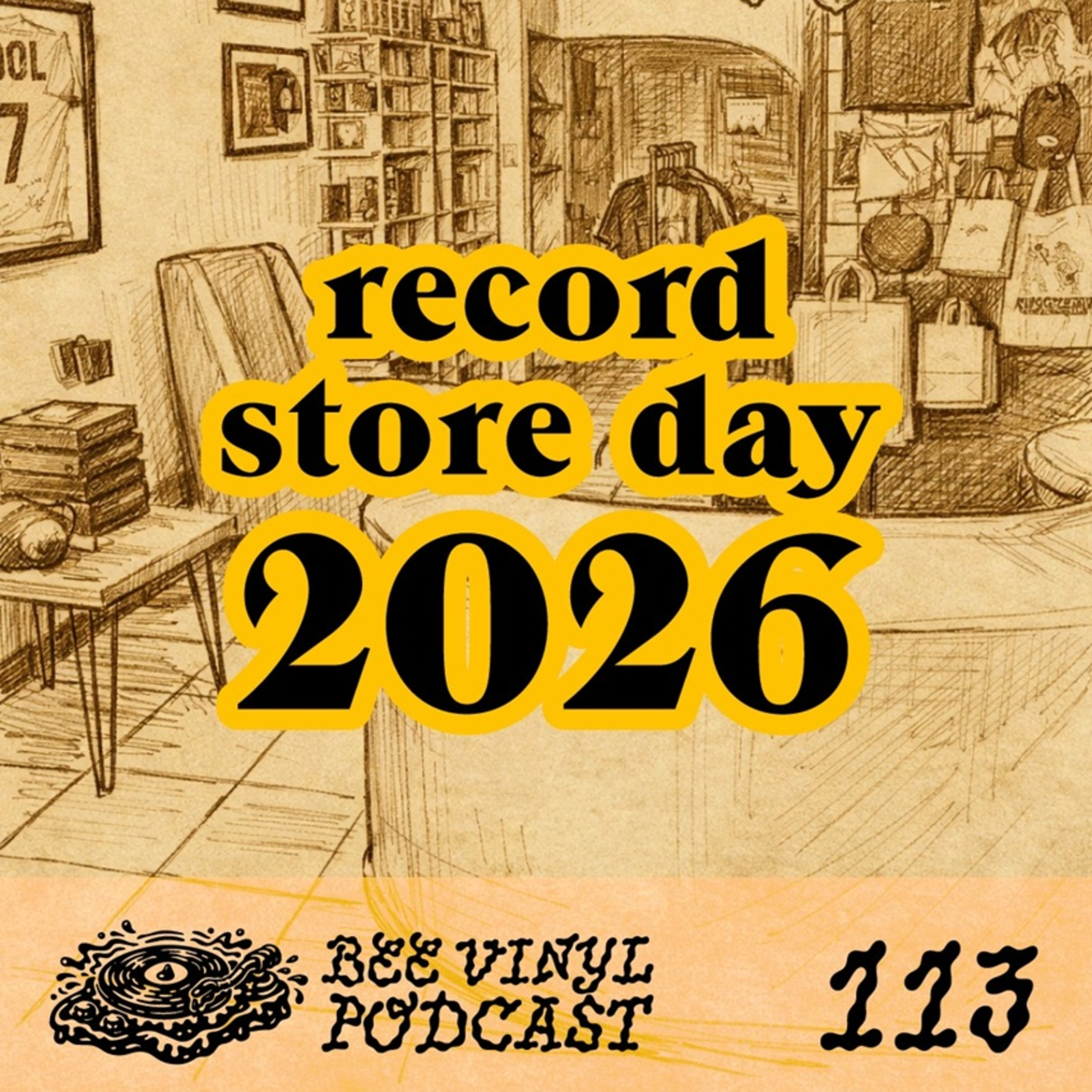 Portada de Bee Vinyl Podcast