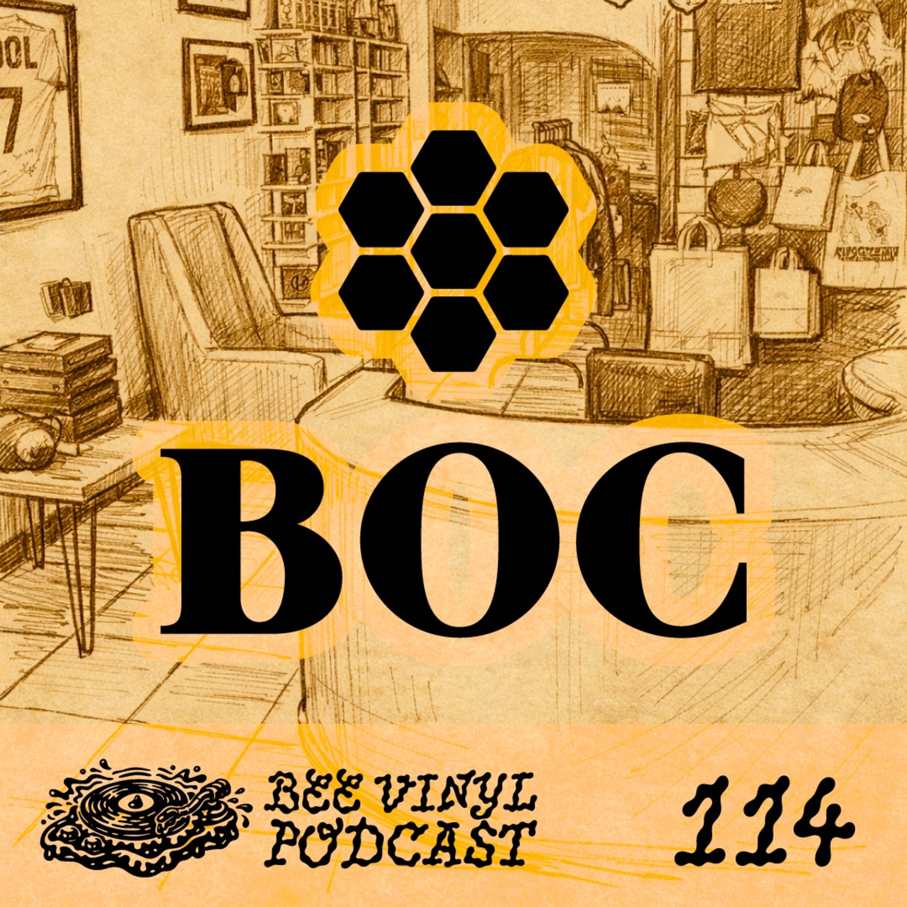 Portada de Bee Vinyl Podcast