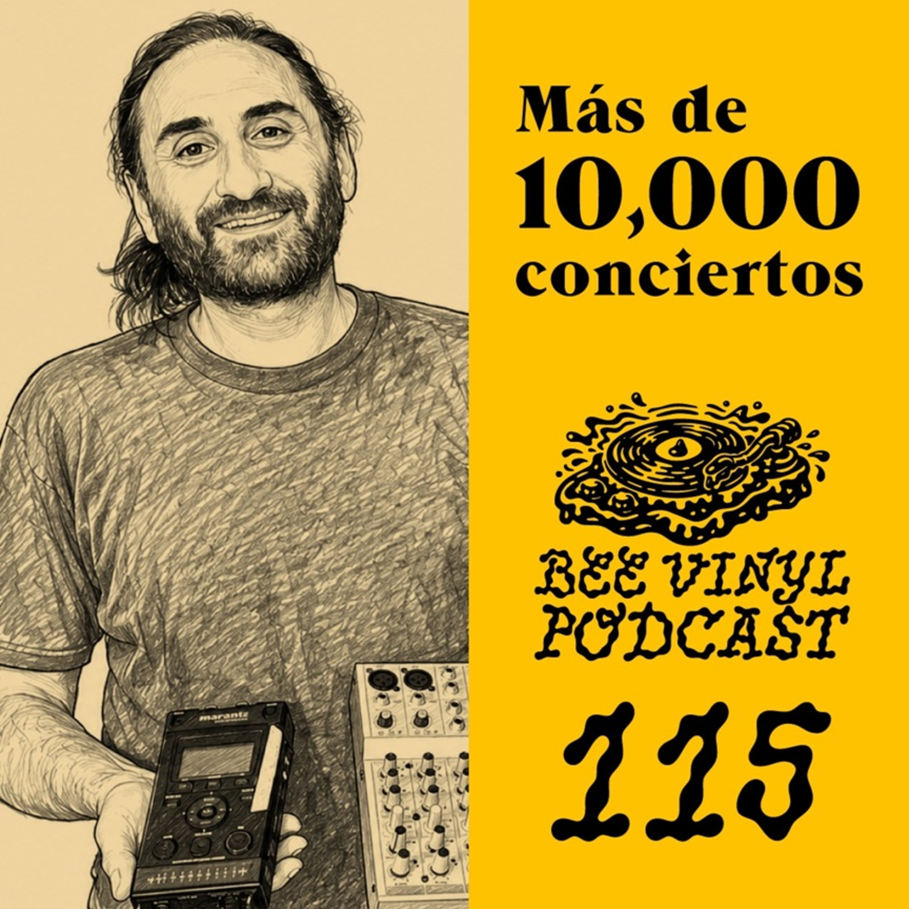 Portada de Bee Vinyl Podcast