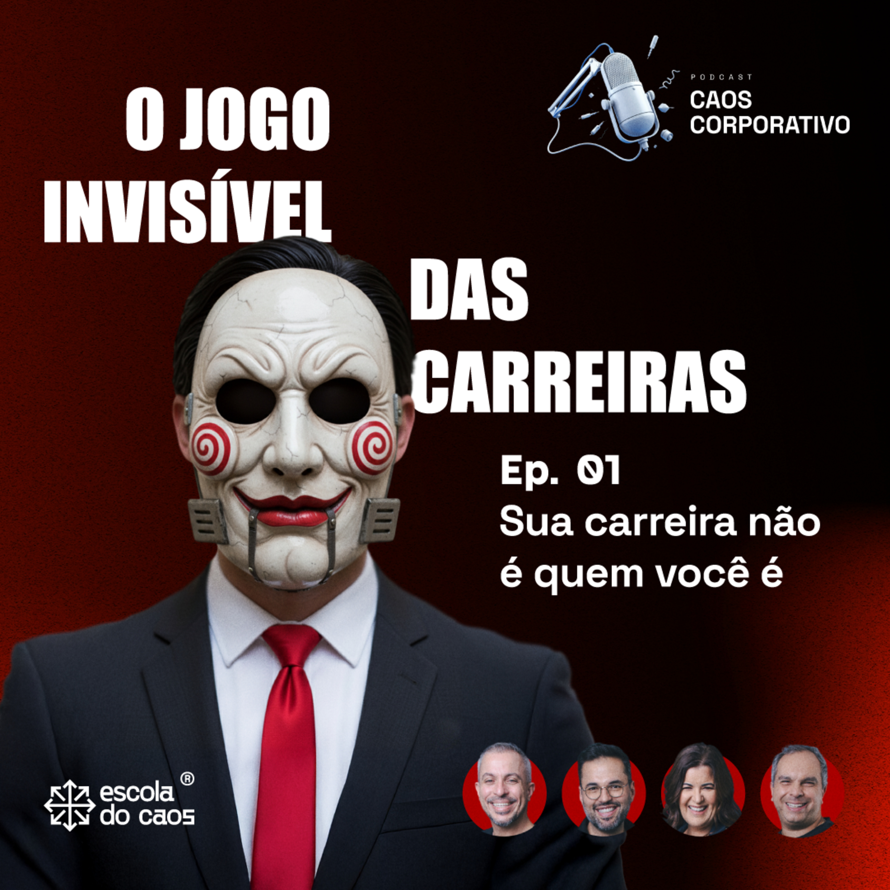 Ep. 01 – O jogo invisível das carreiras: sua carreira não é quem você é episode artwork