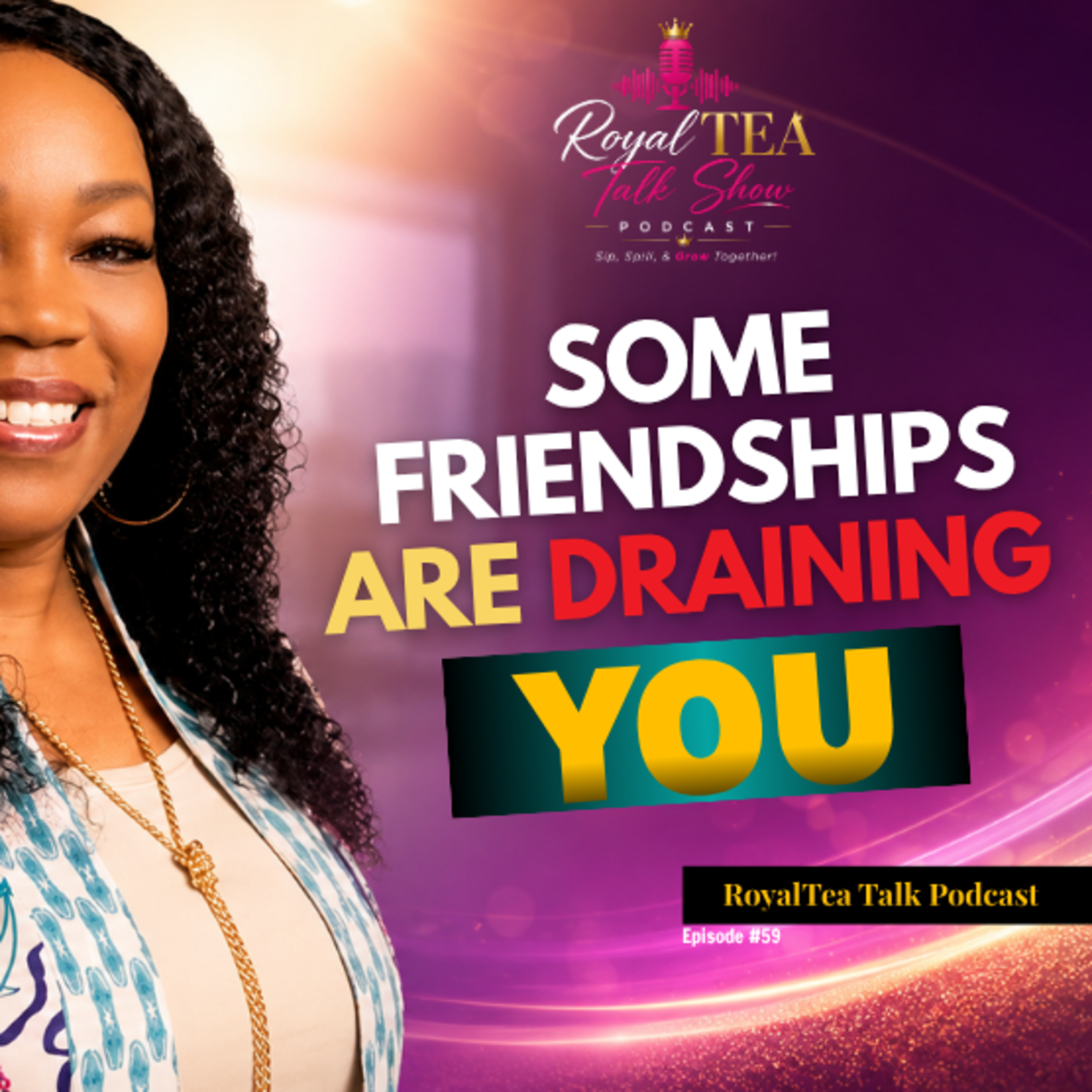 Friendships That Drain Your Purpose | Protect Your Peace & Godly Identity  episode artwork