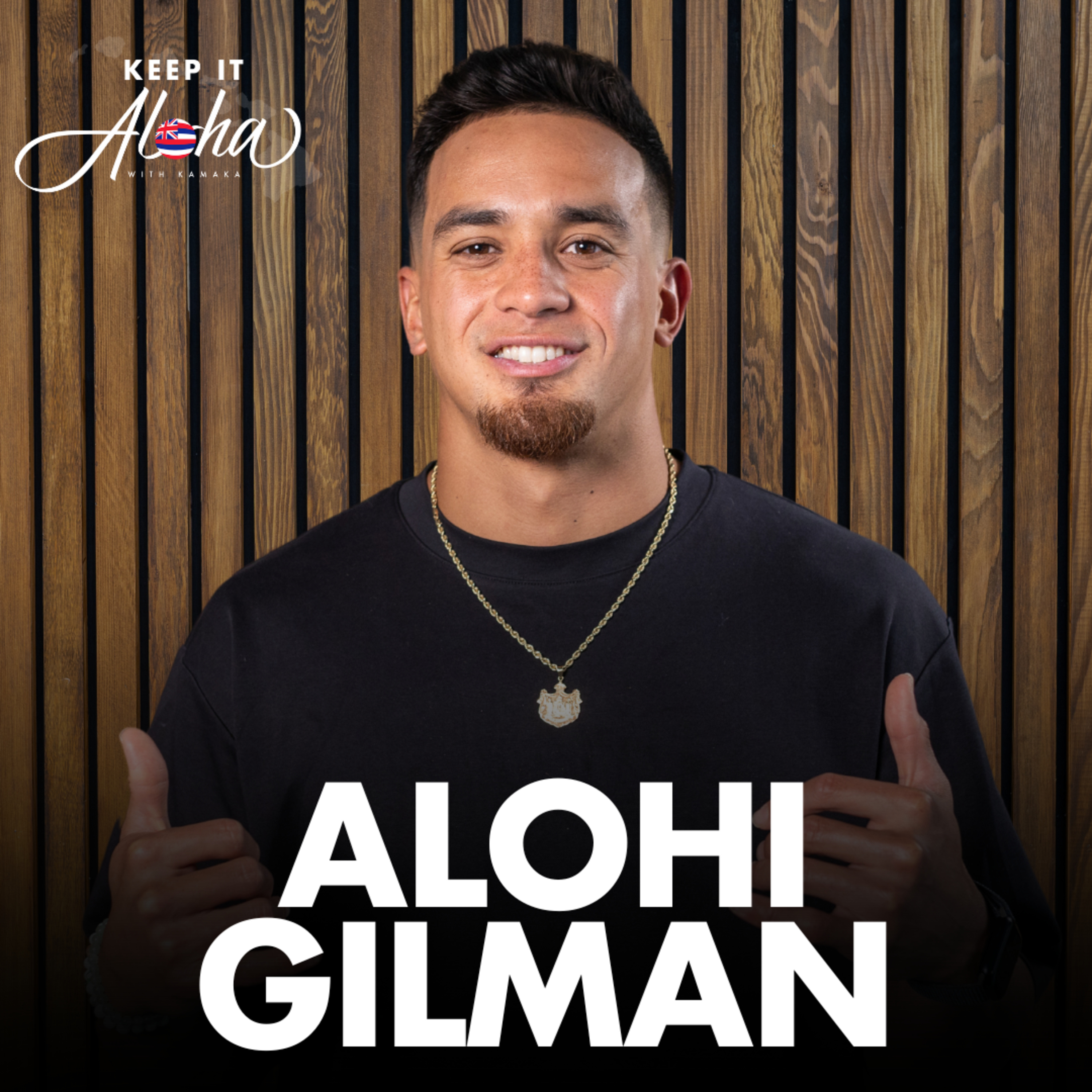 #118 | Alohi Gilman | Getting drafted to the NFL, repping Hawai'i, and being limitless episode artwork