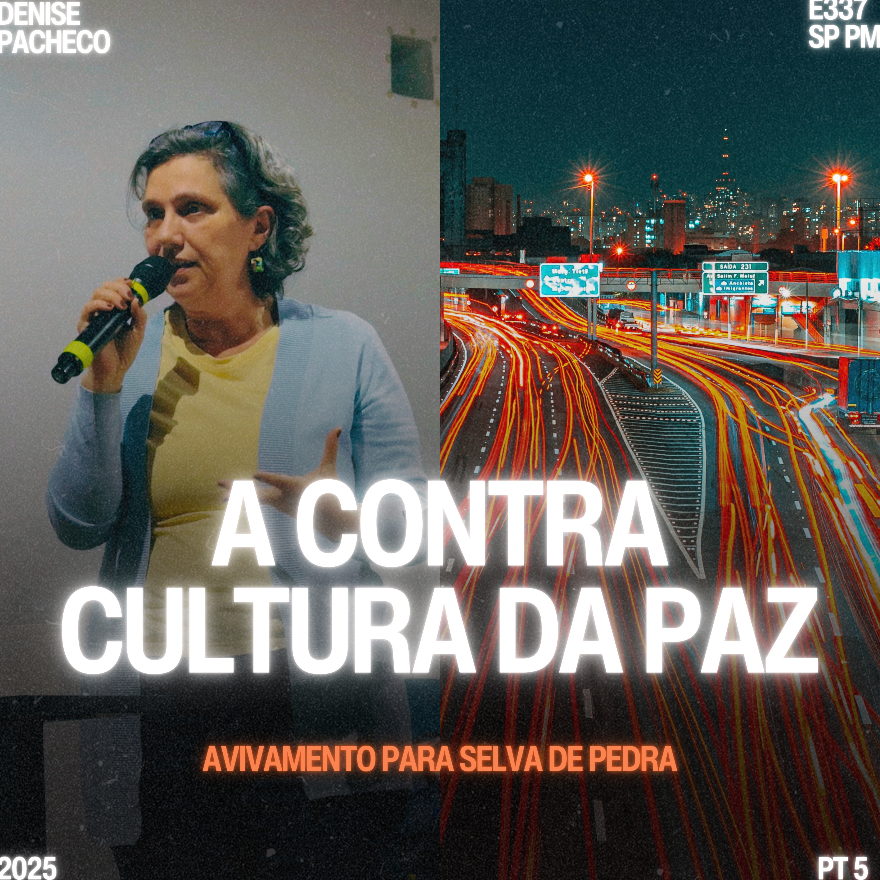 Série: Avivamento na Selva de Pedra (Parte V): A Contra Cultura da Paz - Denise Pacheco episode artwork