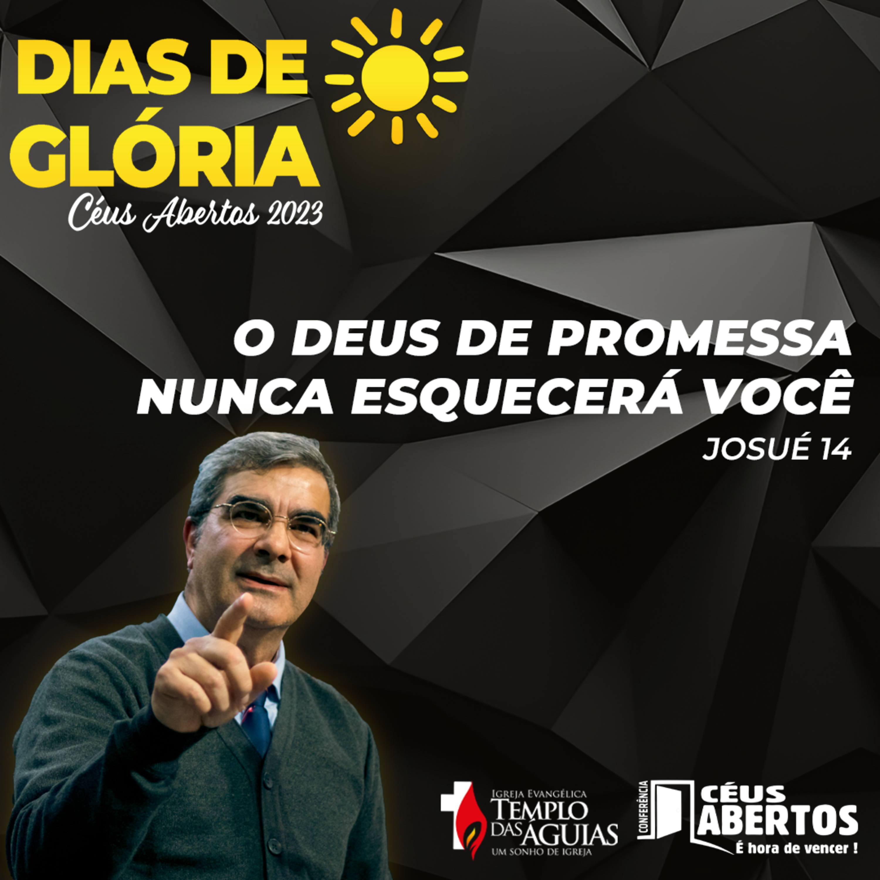 O Deus de promessa nunca esquecerá de você - Josué 14 | Pr. Iran Negrão episode artwork