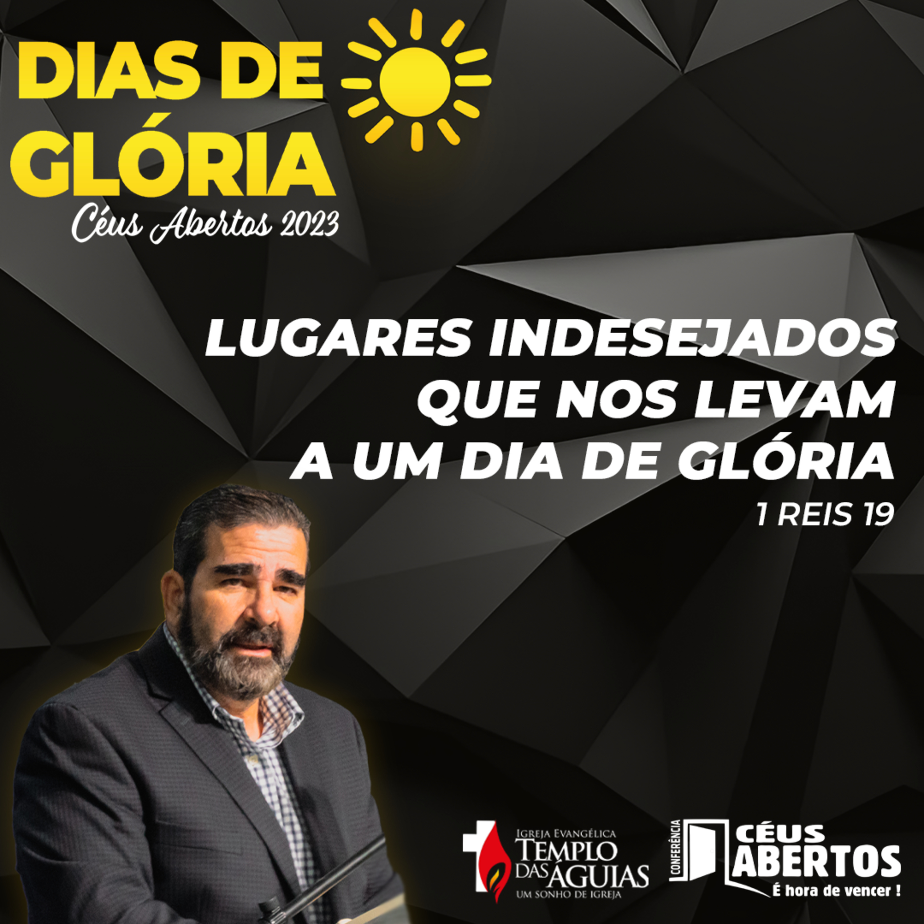 Lugares indesejados que nos levam a um dia de glória - 1 Reis 19 | Pr. Sérgio Negrão episode artwork