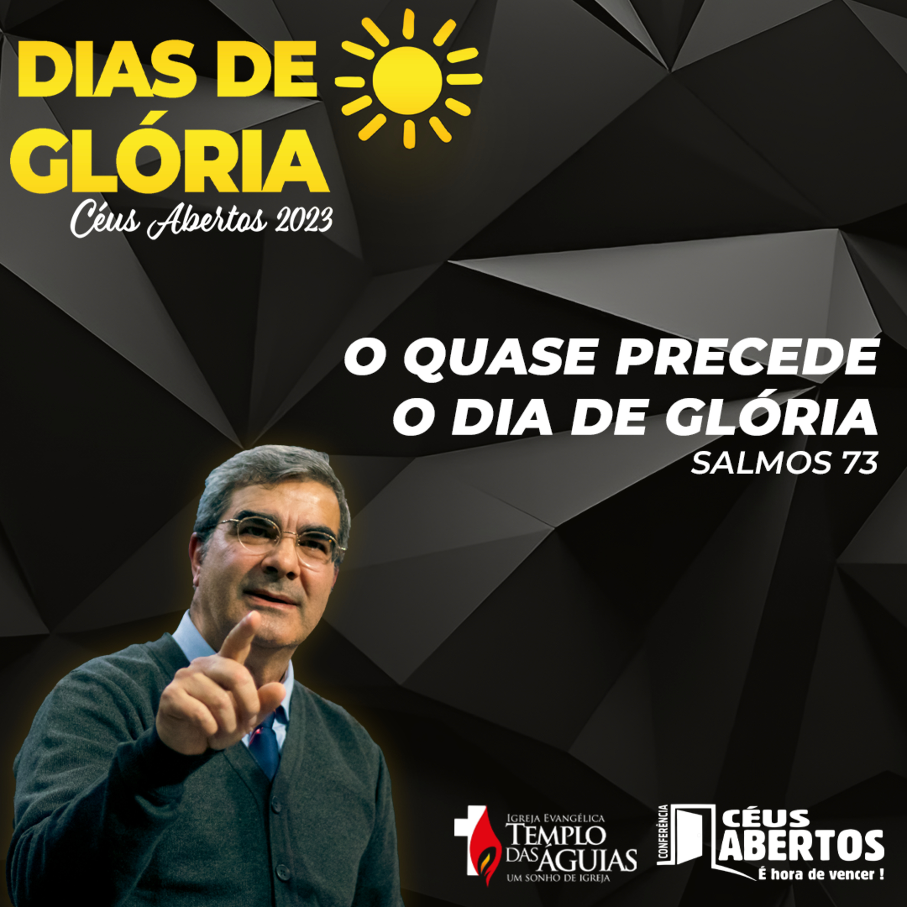 O quase precede o dia de glória - Salmos 73 | Pr. Iran Negrão episode artwork