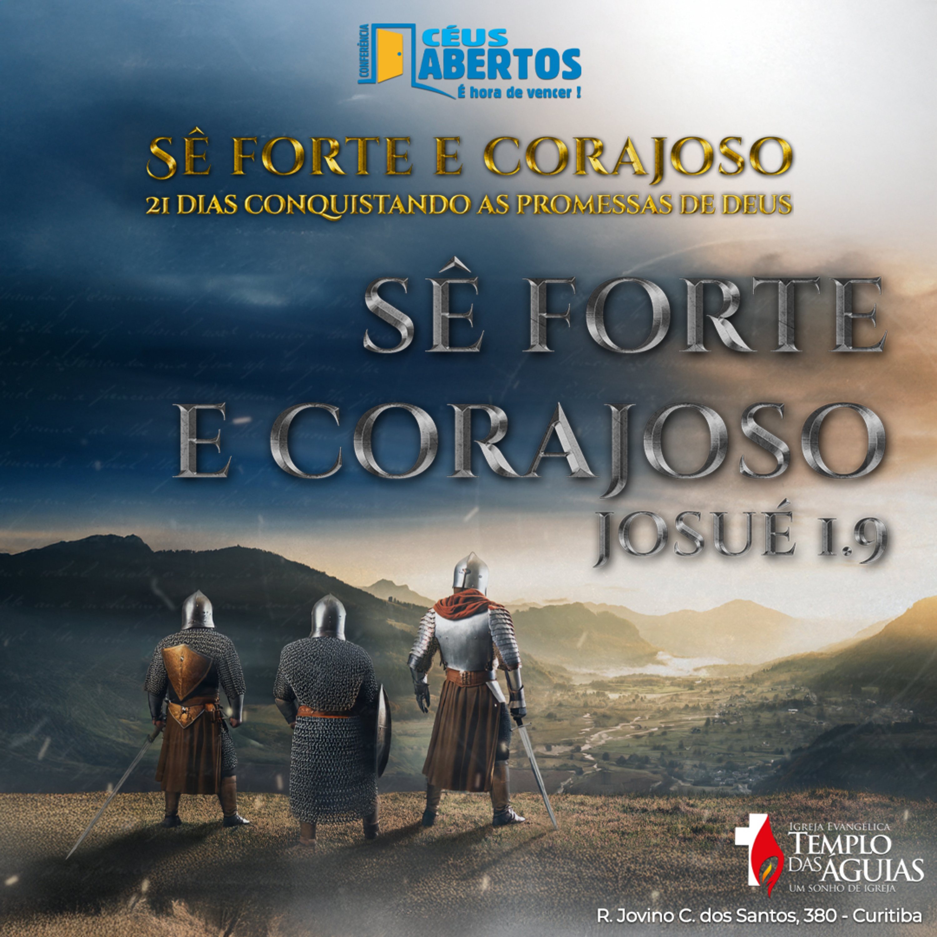 Céus Abertos 2024 | Sê forte e corajoso | Ap. Sergio de Castro episode artwork