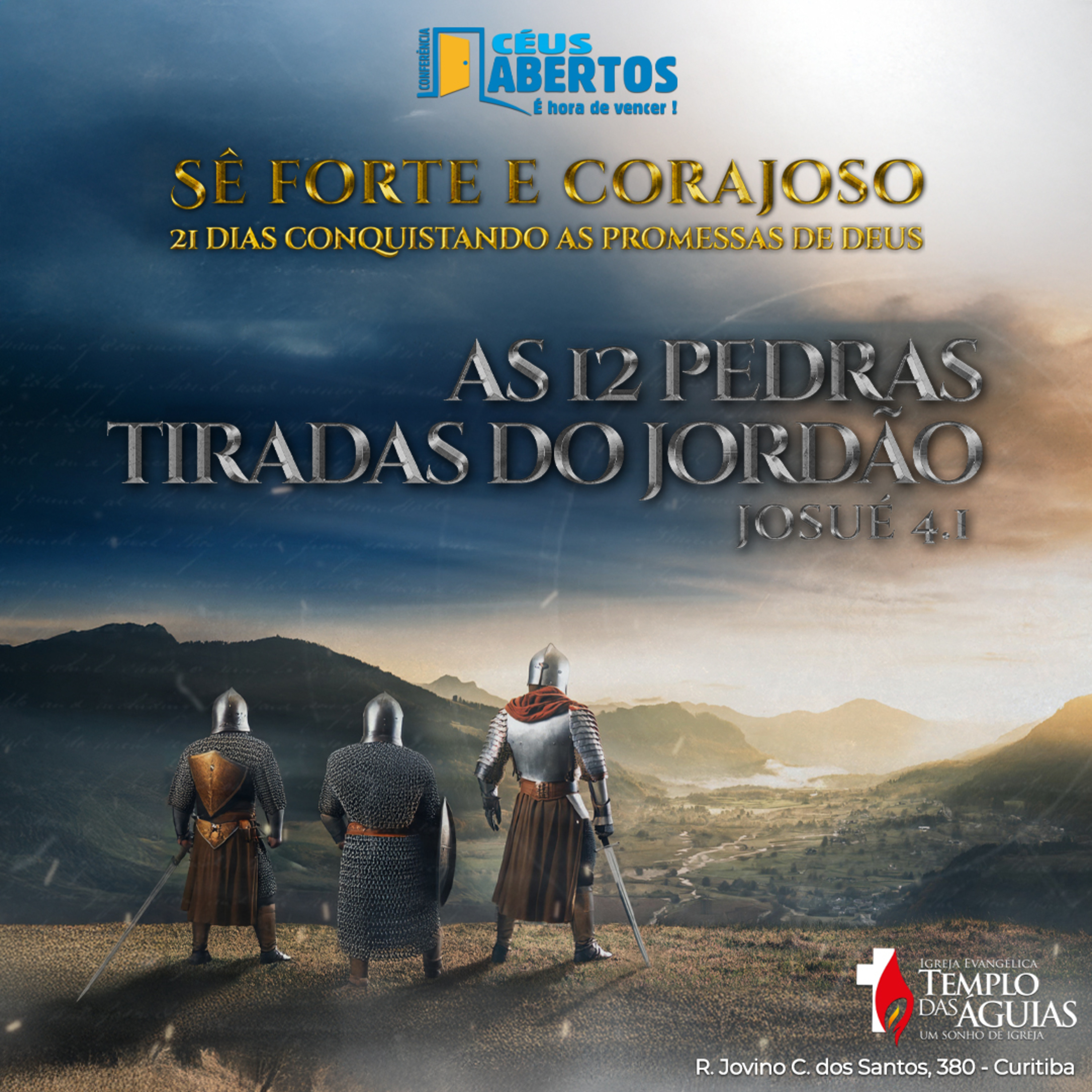 Céus Abertos 2024 | As 12 pedras tiradas do Jordão | Pr. Alexandre Negrão episode artwork