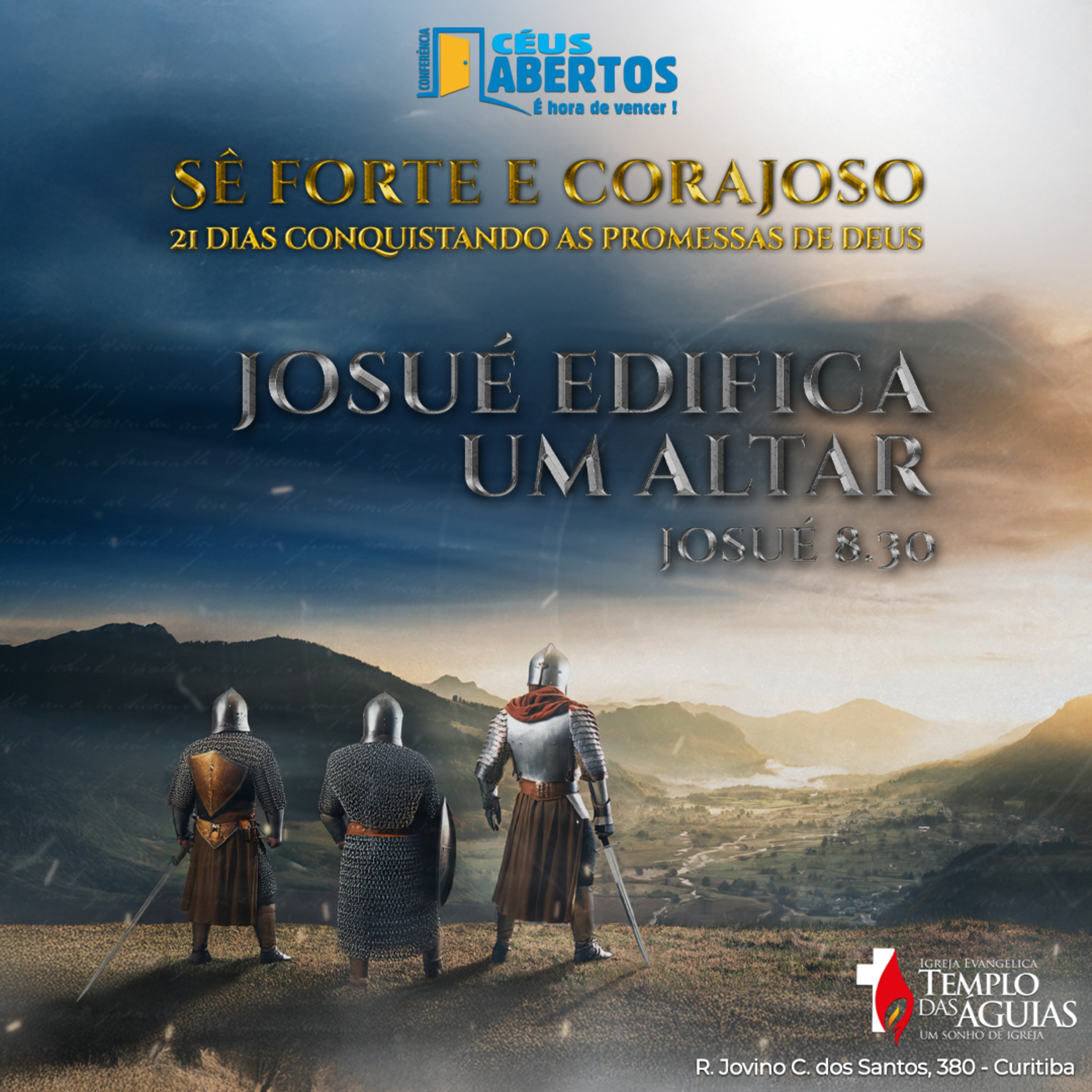 Céus Abertos 2024 | Josué edifica um altar | Pr. Iran Negrão episode artwork