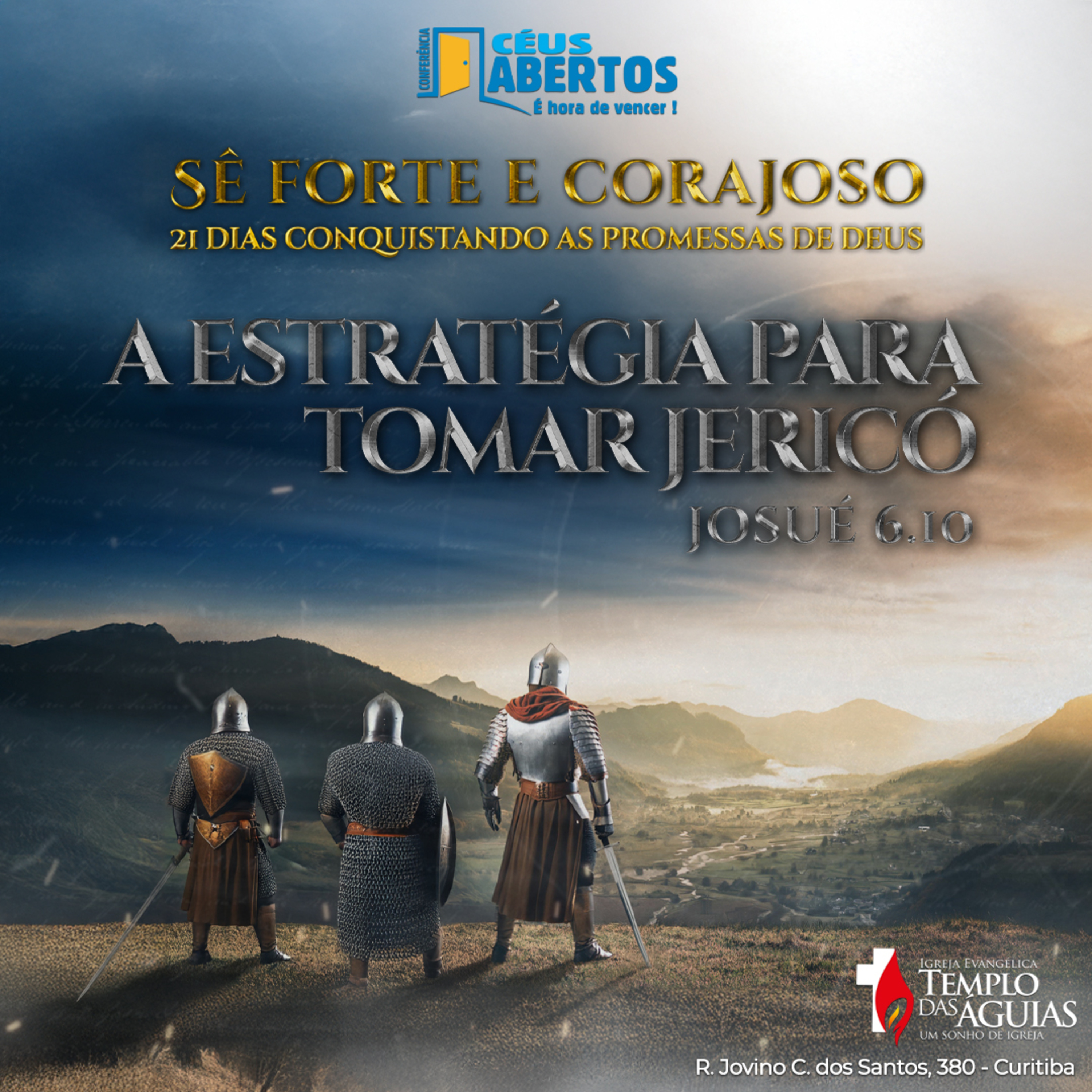 Céus Abertos 2024 | A estratégia para tomar Jericó | Bp. Marcelo Martins episode artwork