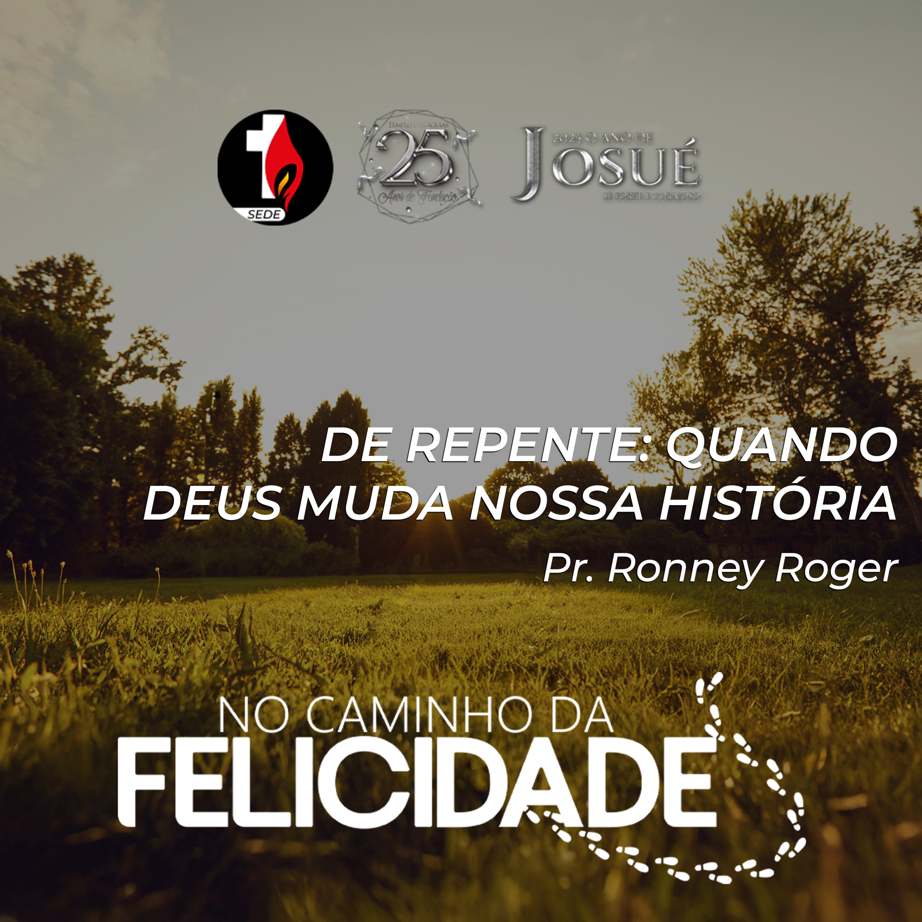 No Caminho da Felicidade | De Repente: Quando Deus Muda Nossa História | Pr. Ronney Roger episode artwork