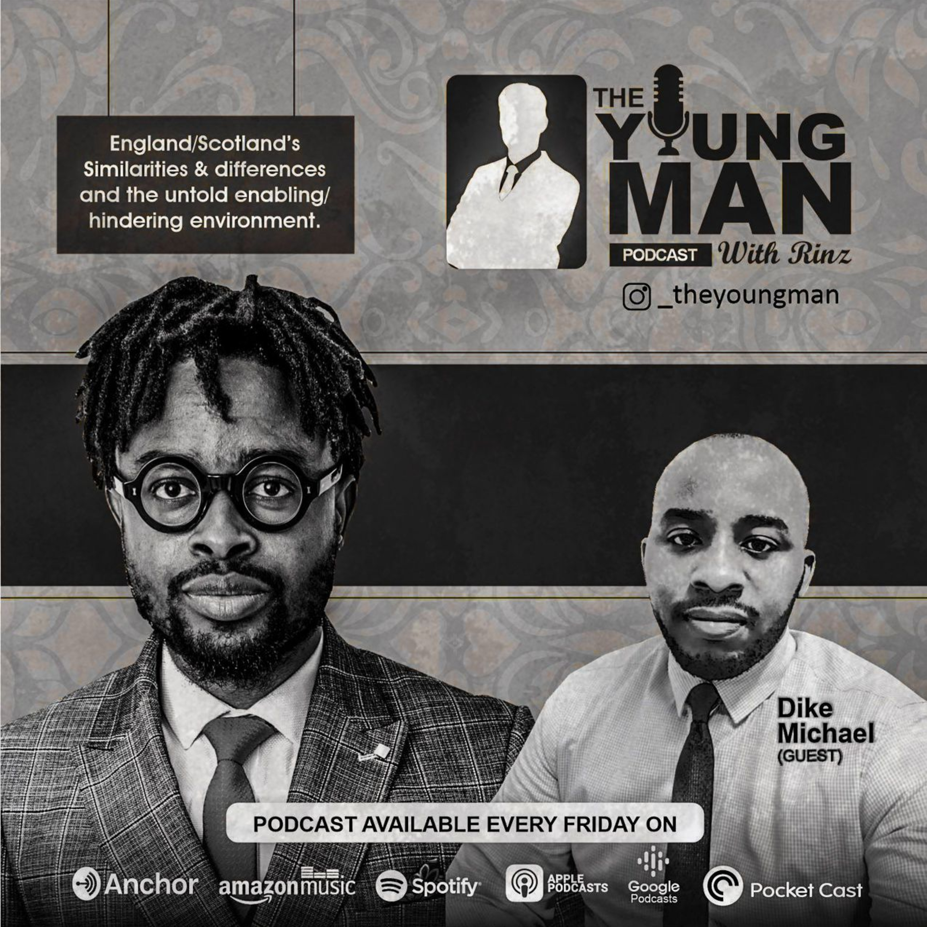 THE YOUNG MAN WITH RINZ