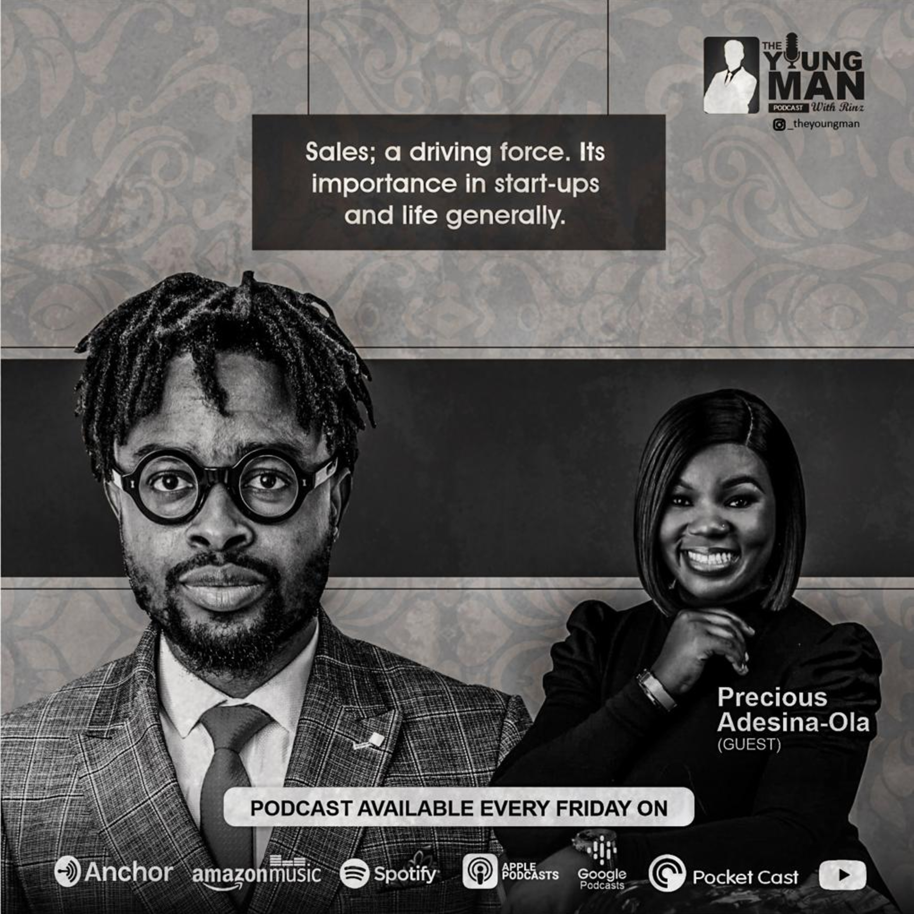 THE YOUNG MAN WITH RINZ