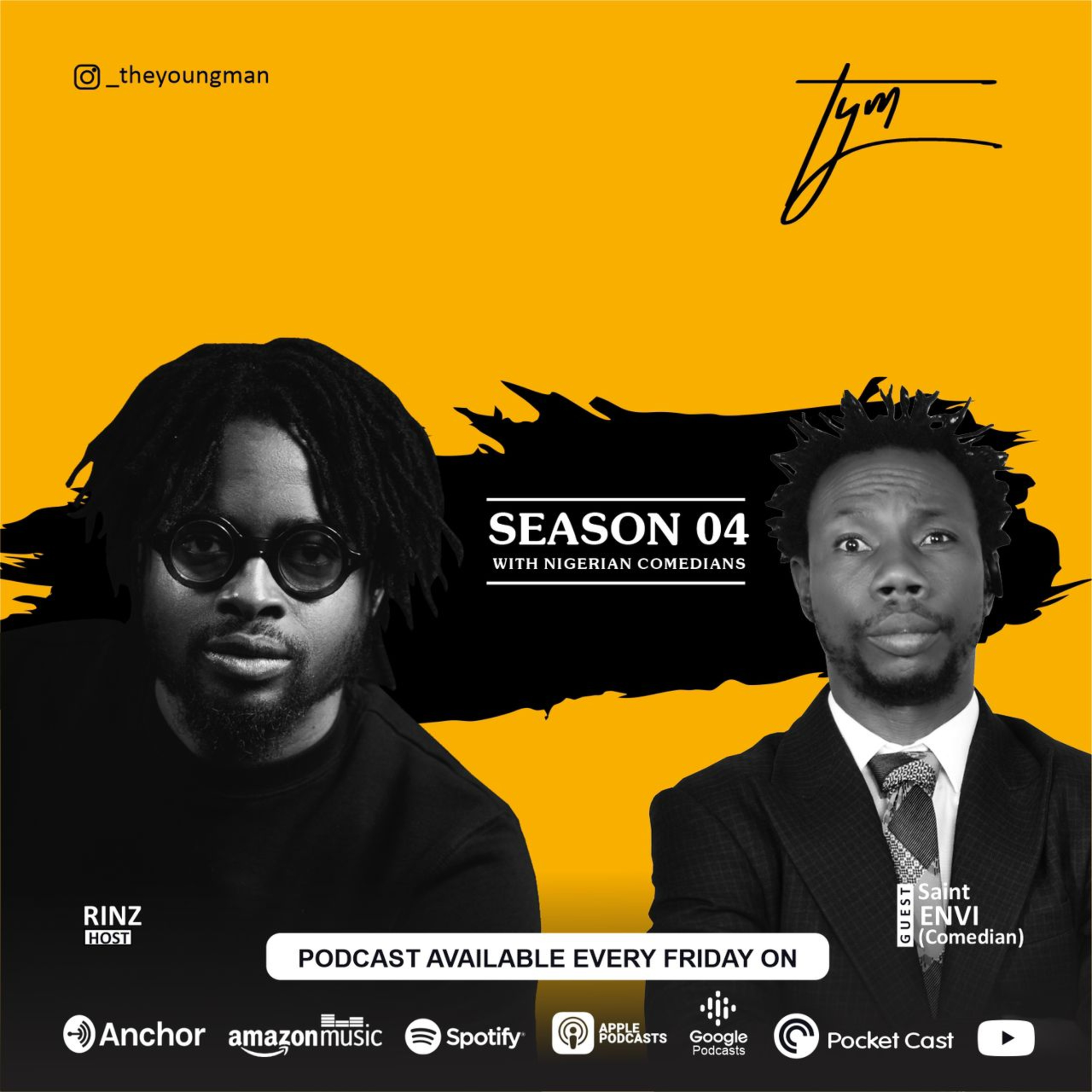 THE YOUNG MAN WITH RINZ