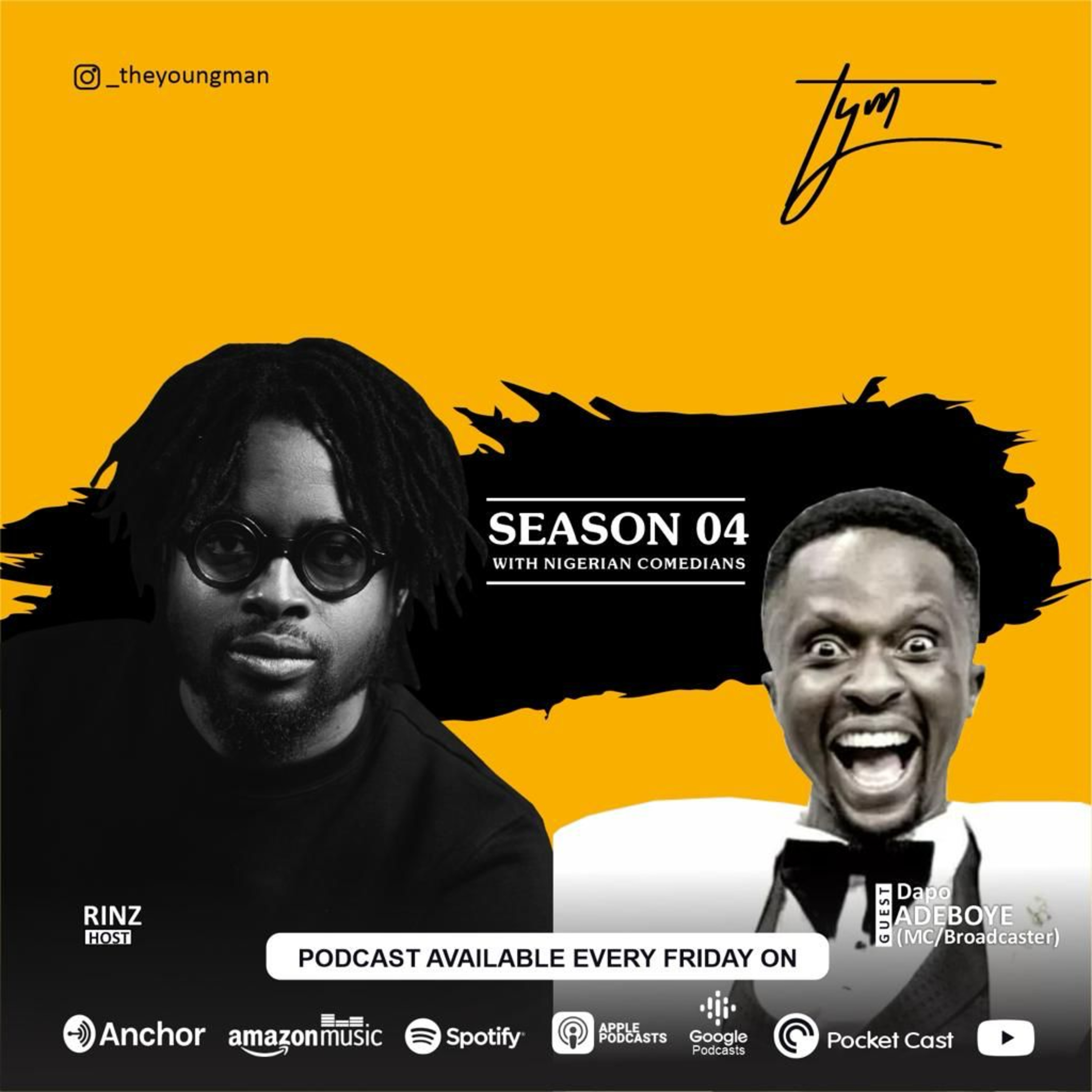 THE YOUNG MAN WITH RINZ