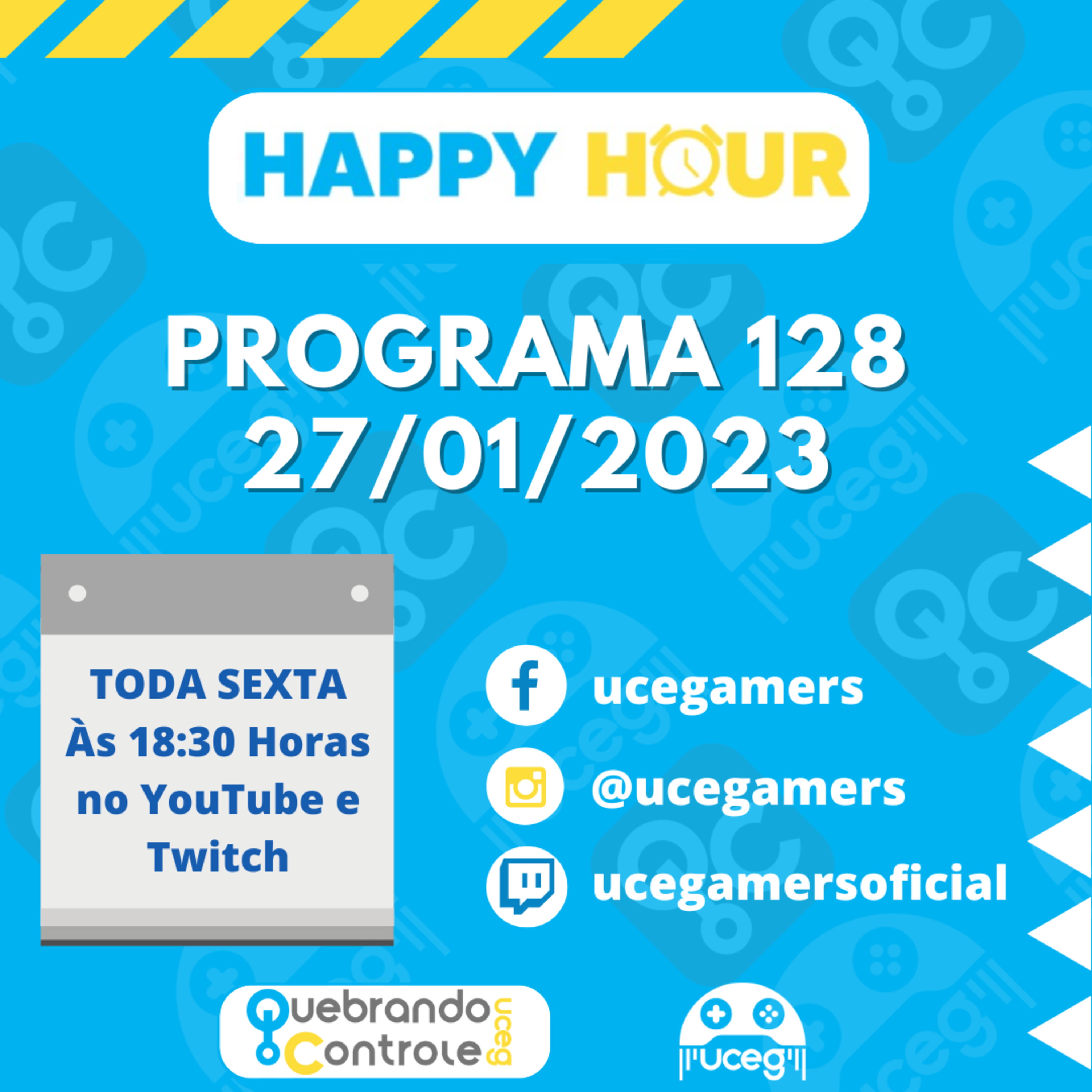 HappyHourQoC #128 - 27 de janeiro de 2023 (vídeo)