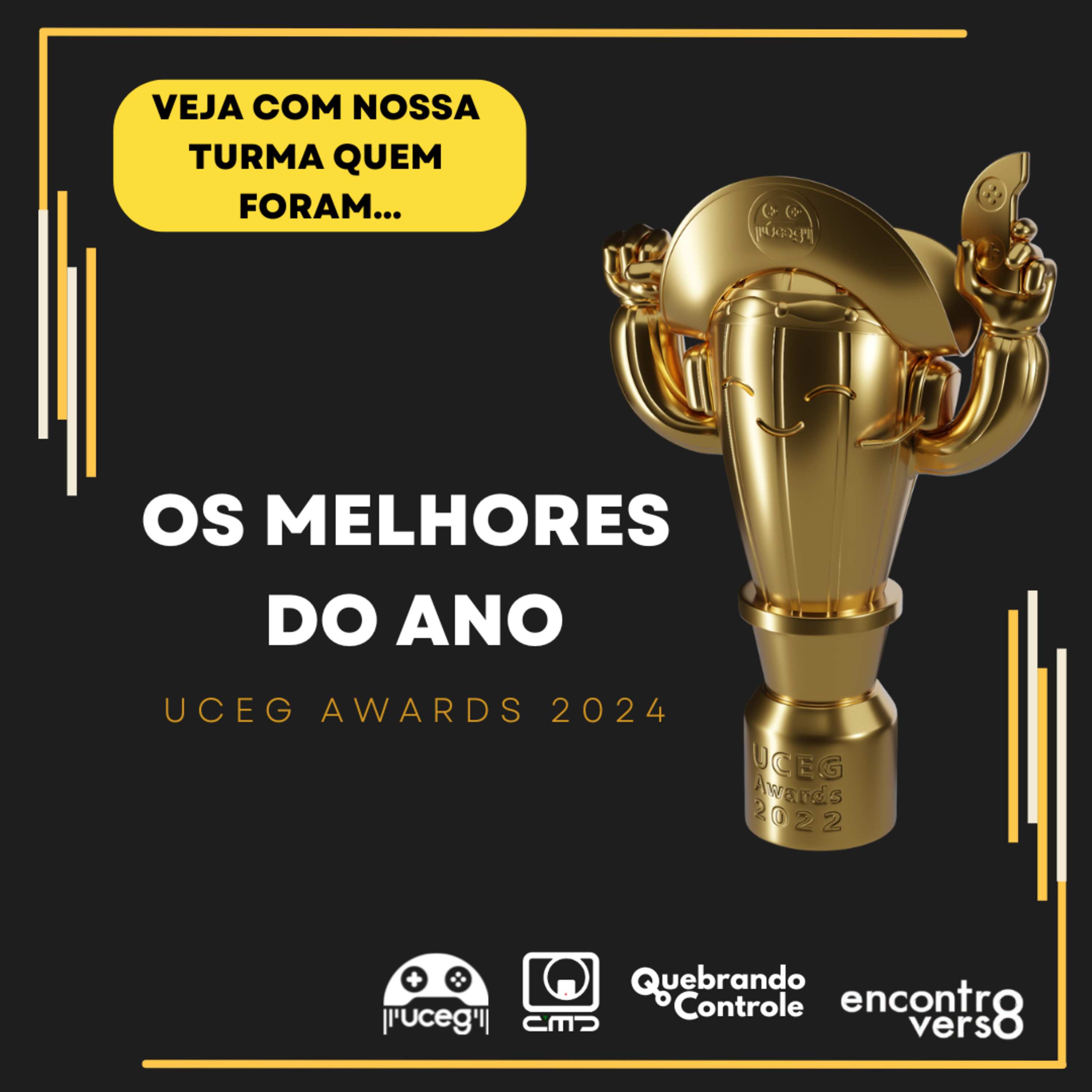 UCEG AWARDS - Melhores do ano 2024 - QoC / CMD / Encontroverso e UCEG - QoC#232 episode artwork