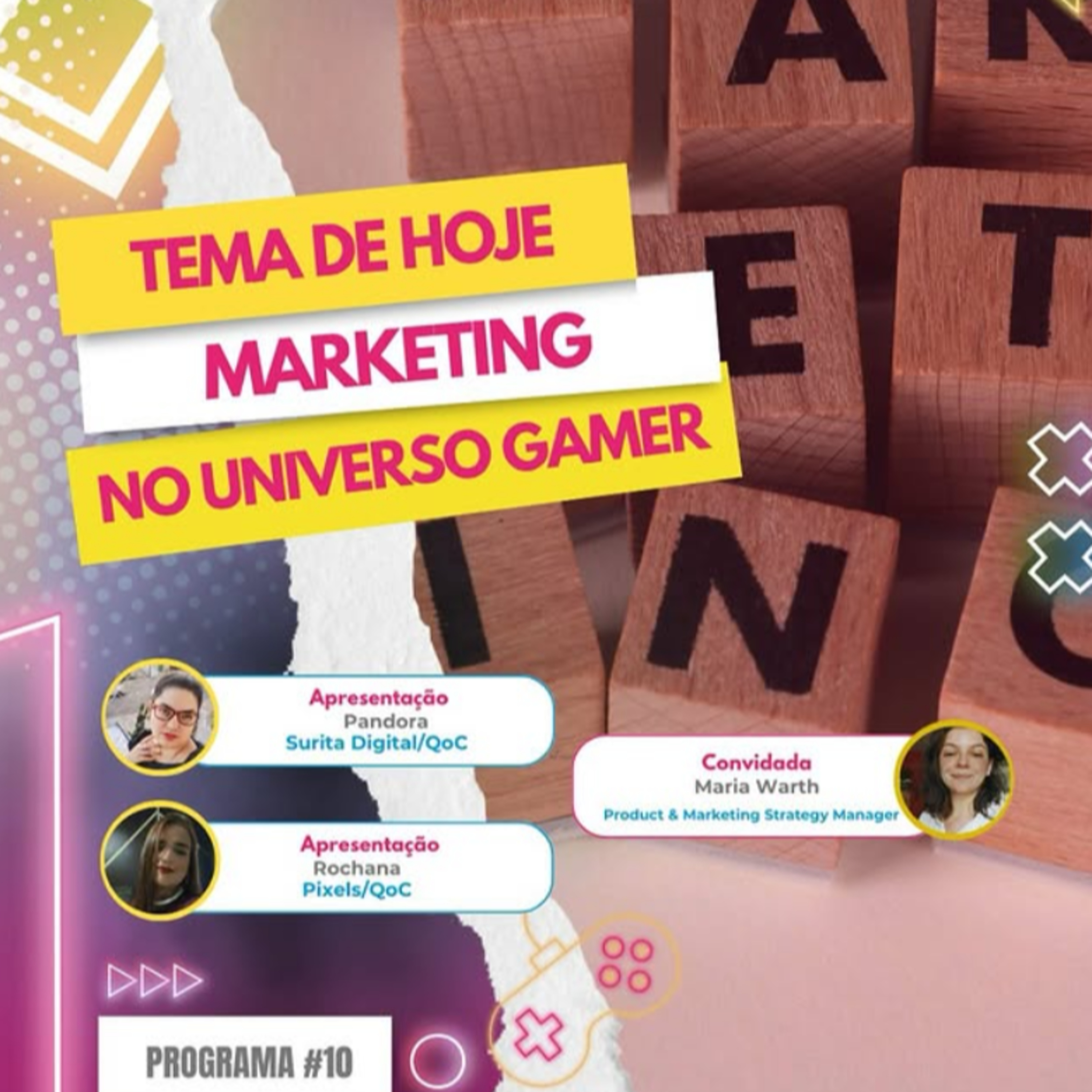 Marketing no universo gamer – Elas no Controle – QoC #10