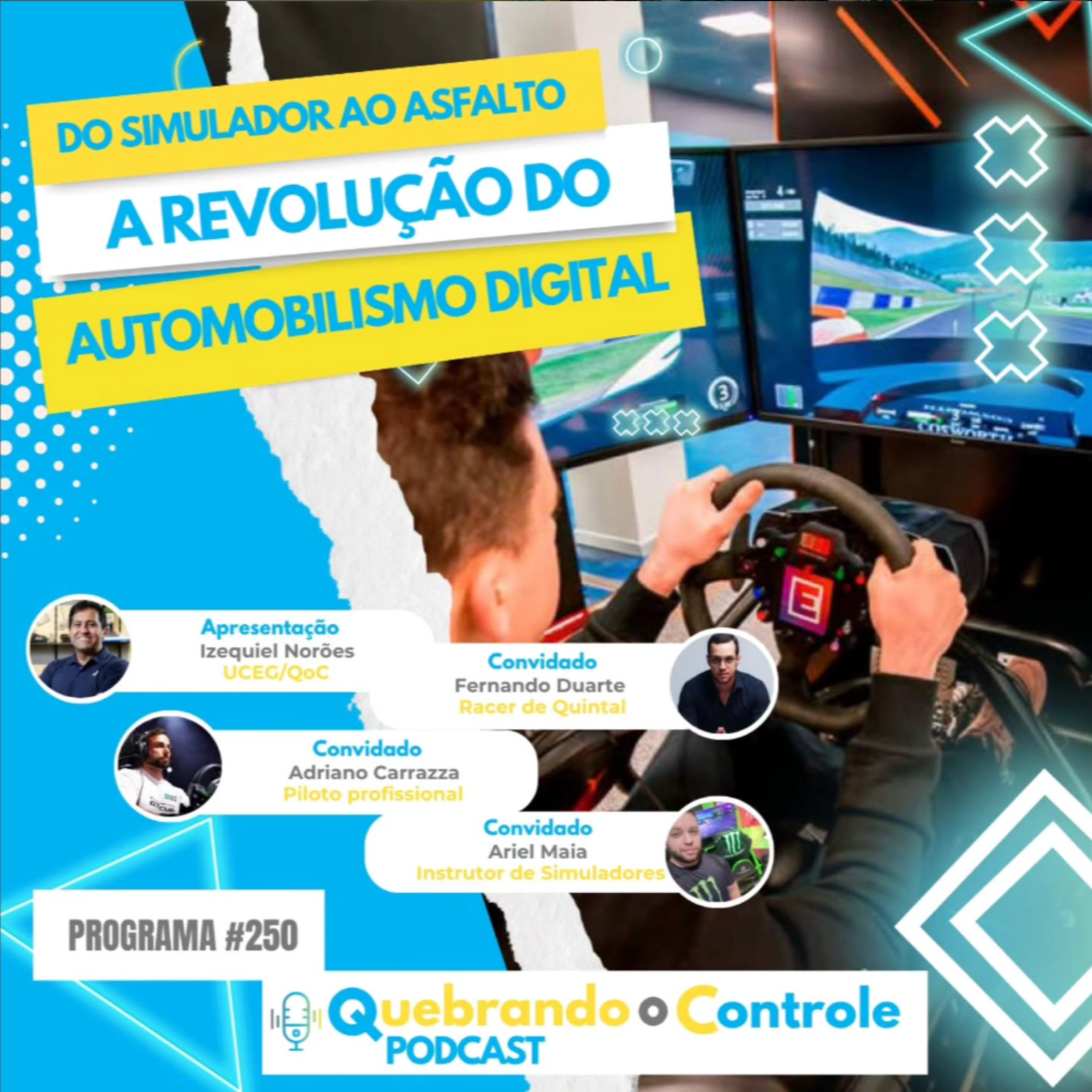 Do Simulador ao Asfalto: A Revolução do Automobilismo Digital - QoC #250