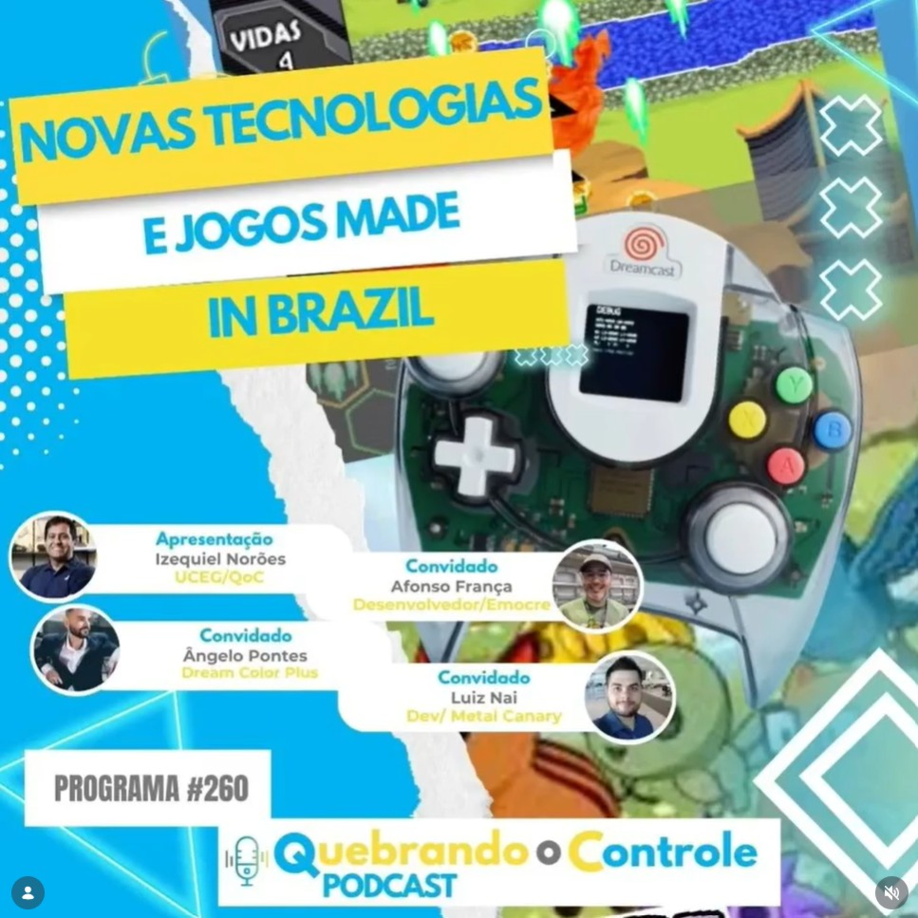 Novas tecnologias e jogos made in Brazil - QoC #260