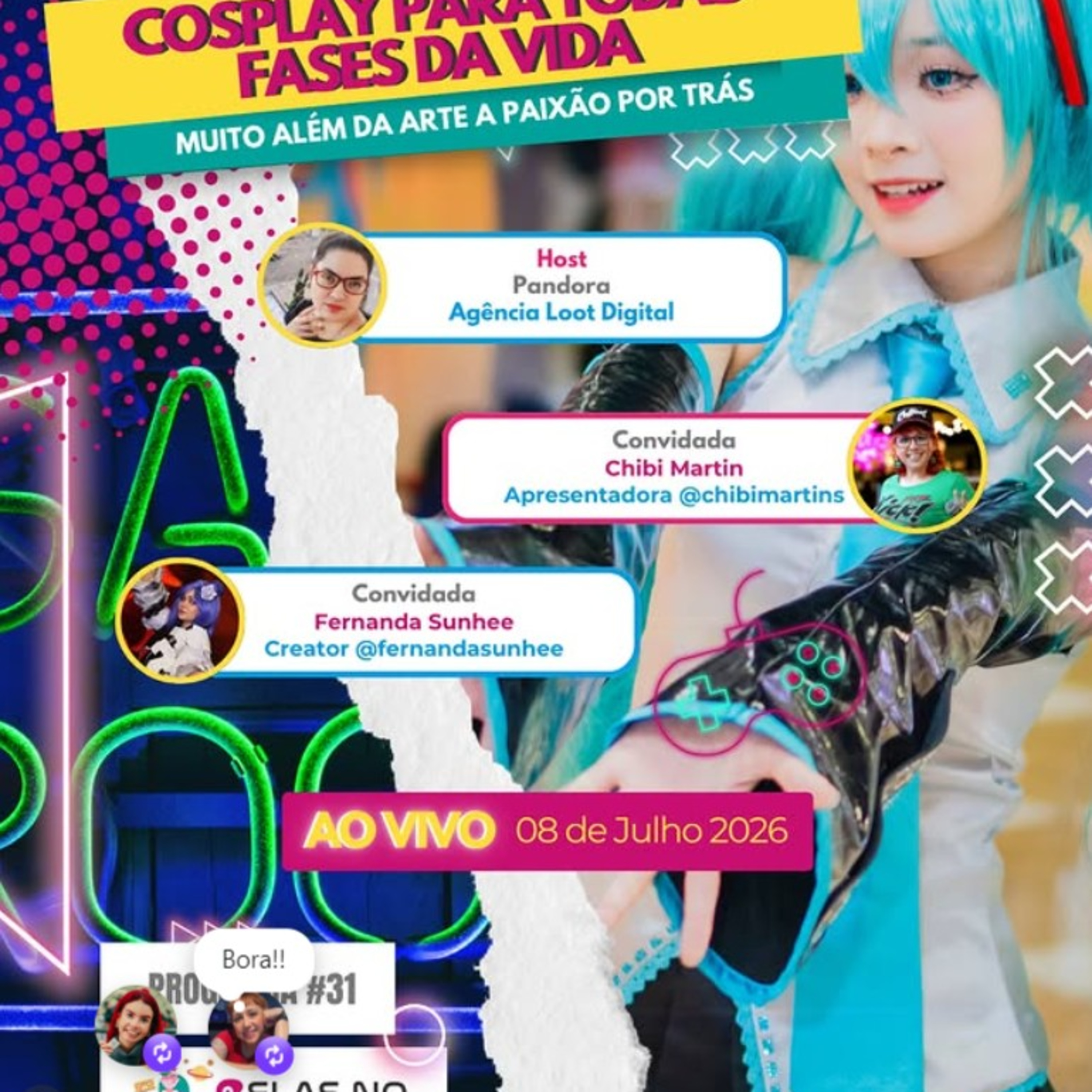 Elas no Controle - Cosplay Para Todas as Fases da Vida  episode artwork