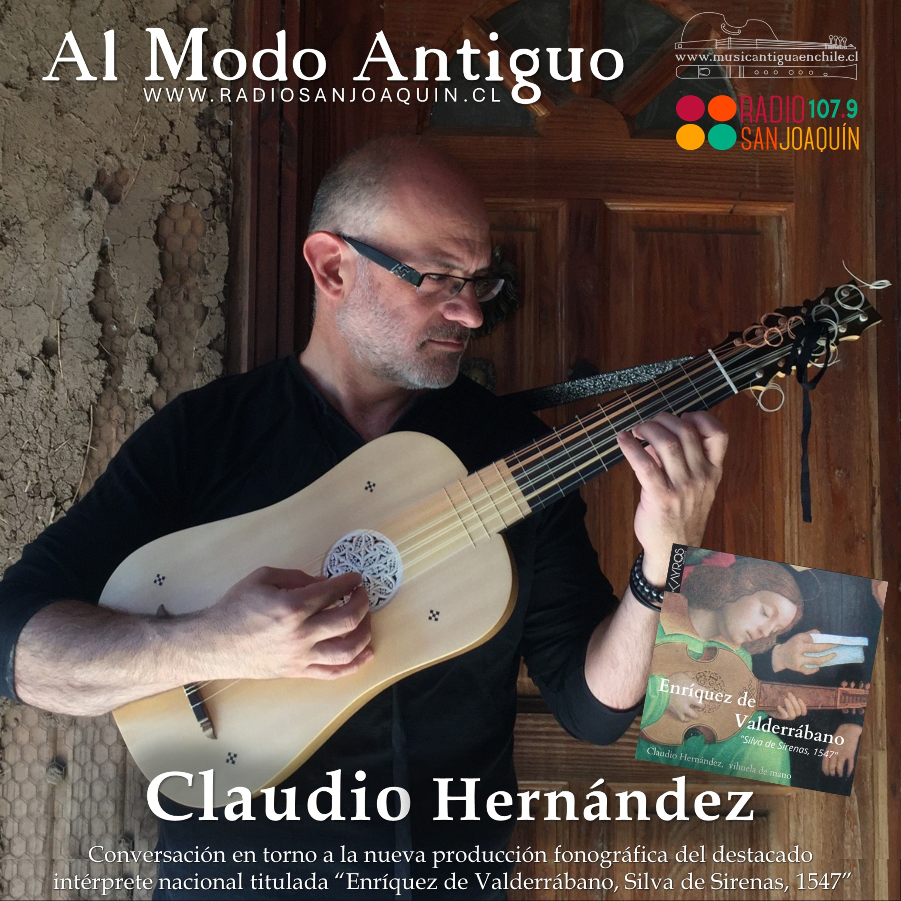  Claudio Hernández presenta nuevo disco con obras de Enríquez de Valderrábano episode artwork