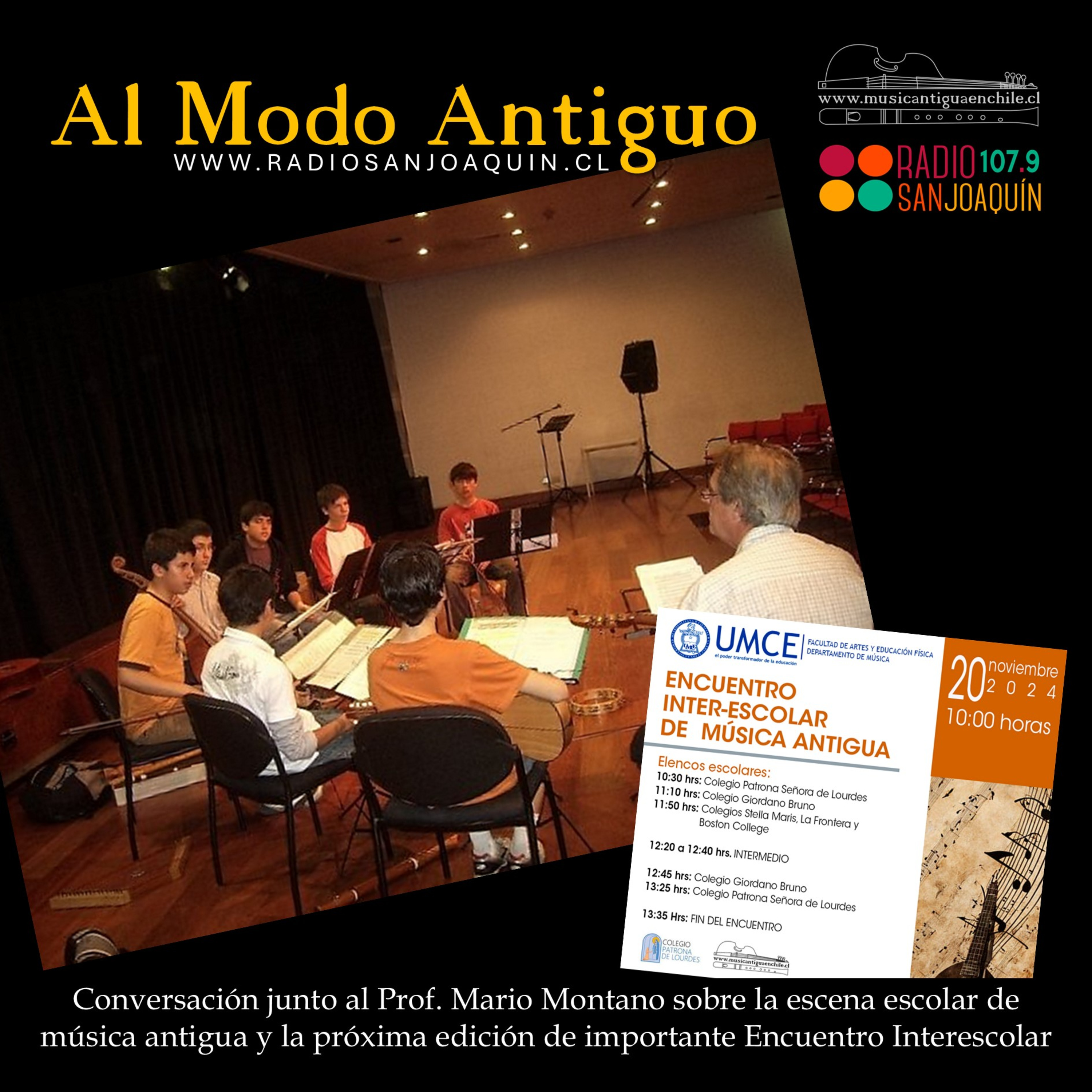 Anuncian la tercera versión del Encuentro Interescolar de Música Antigua episode artwork