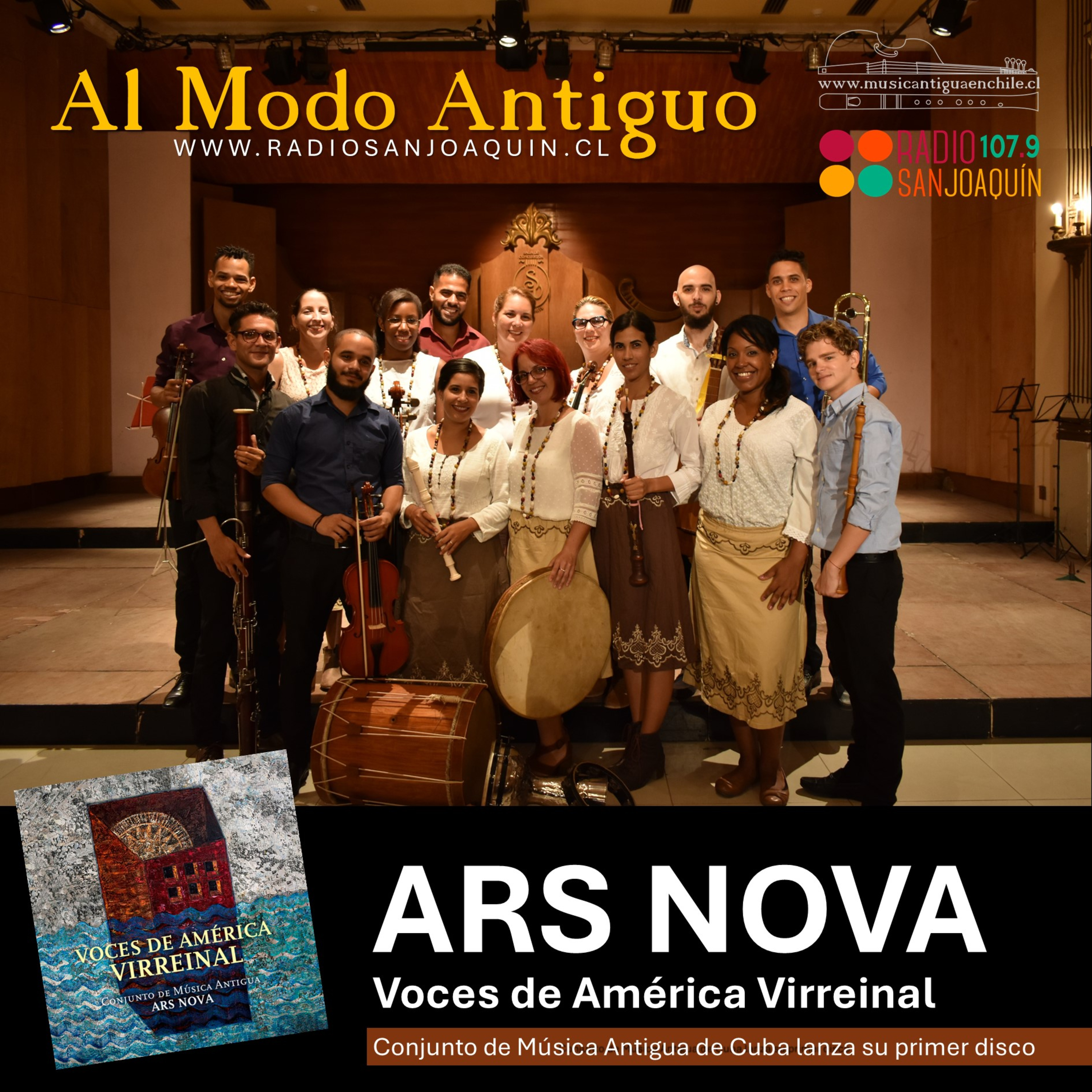 Ar Nova: Conjunto de música antigua de Cuba lanza su primer disco episode artwork