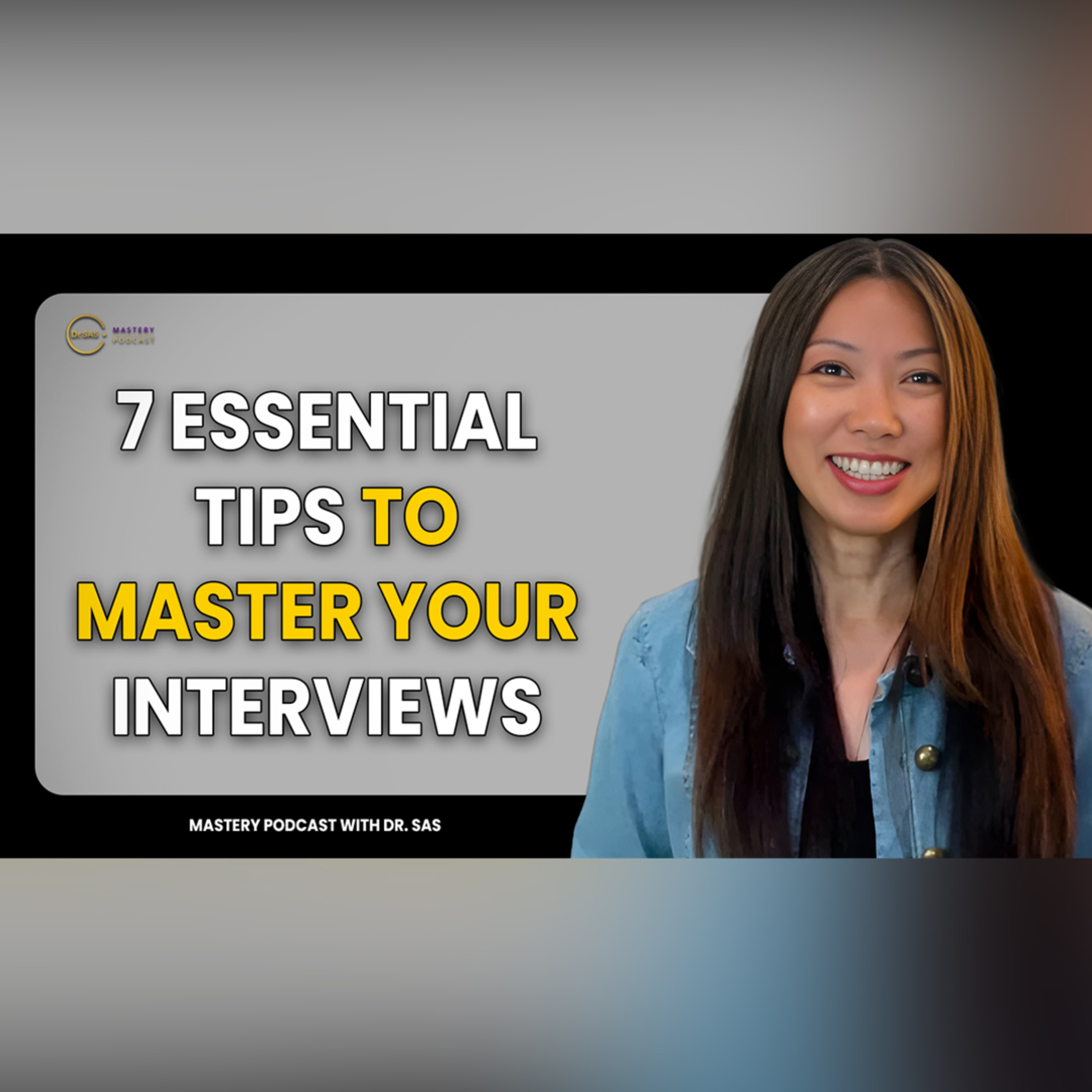 7 Essential Tips to Master Your Interviews: Advice for Entrepreneurs, Coaches, and Authors episode artwork