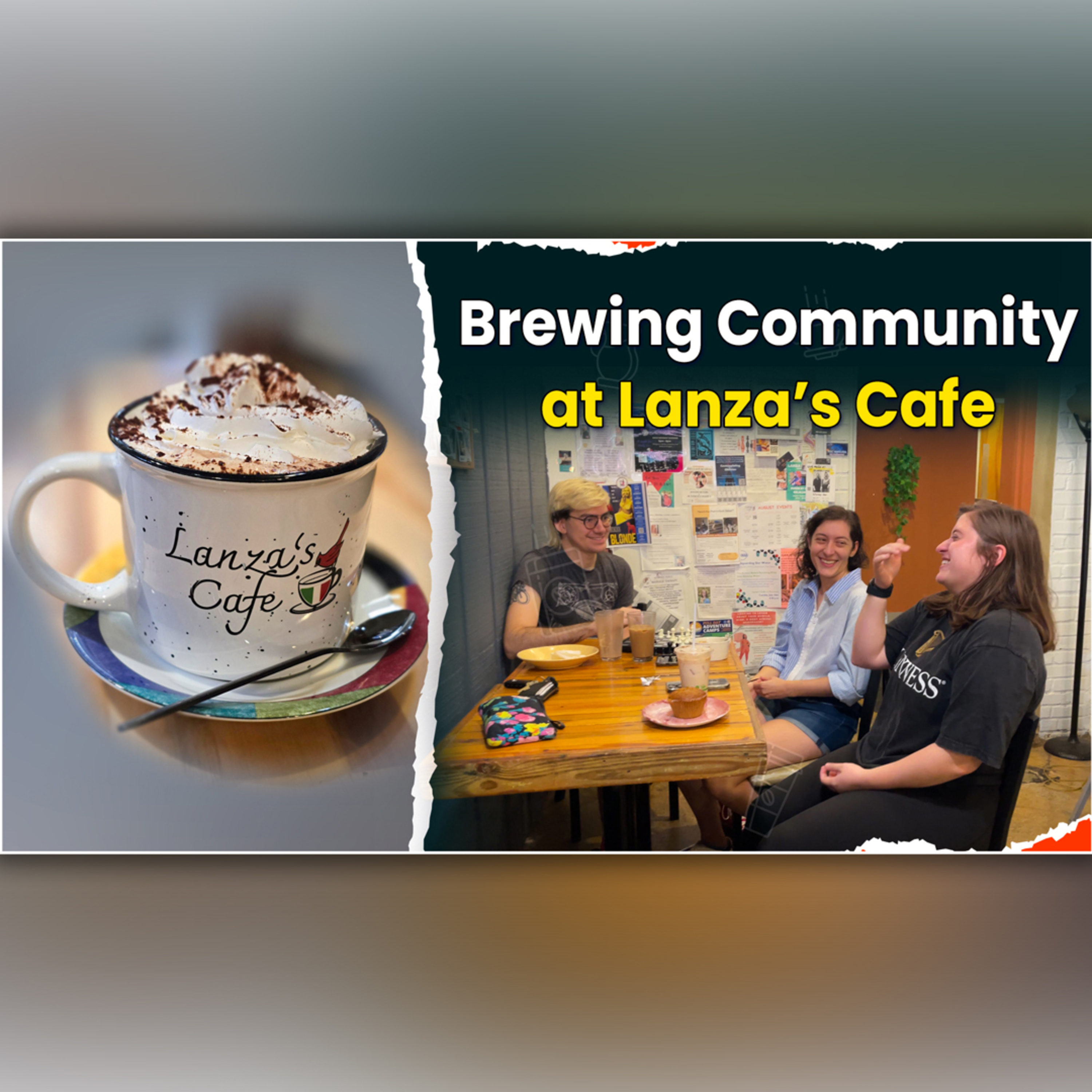 Heartfelt Journey: Brewing Community at Lanza’s Cafe with Catherine and Christina episode artwork