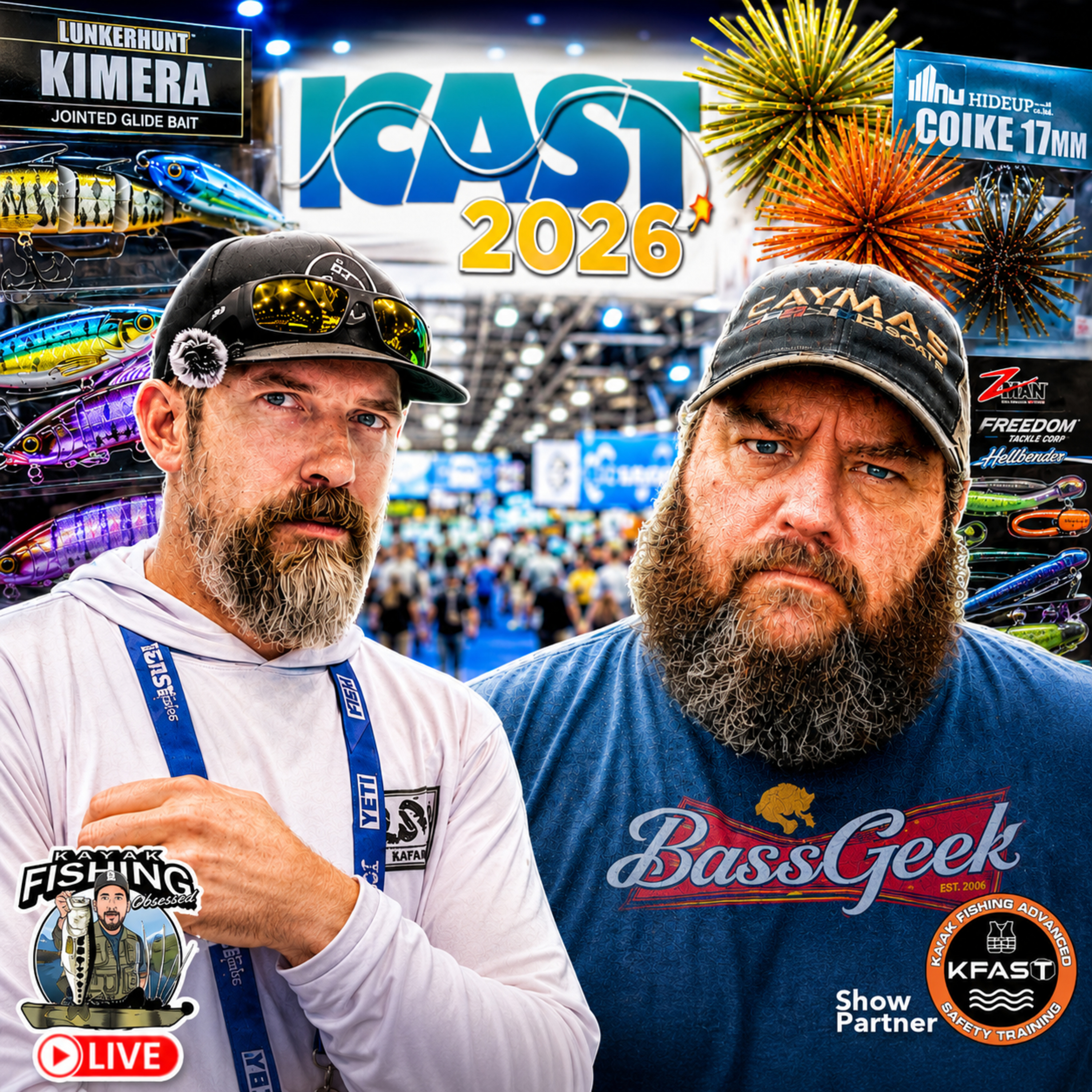 BassGeek Breaks Down the Hottest New ICAST Lures episode artwork