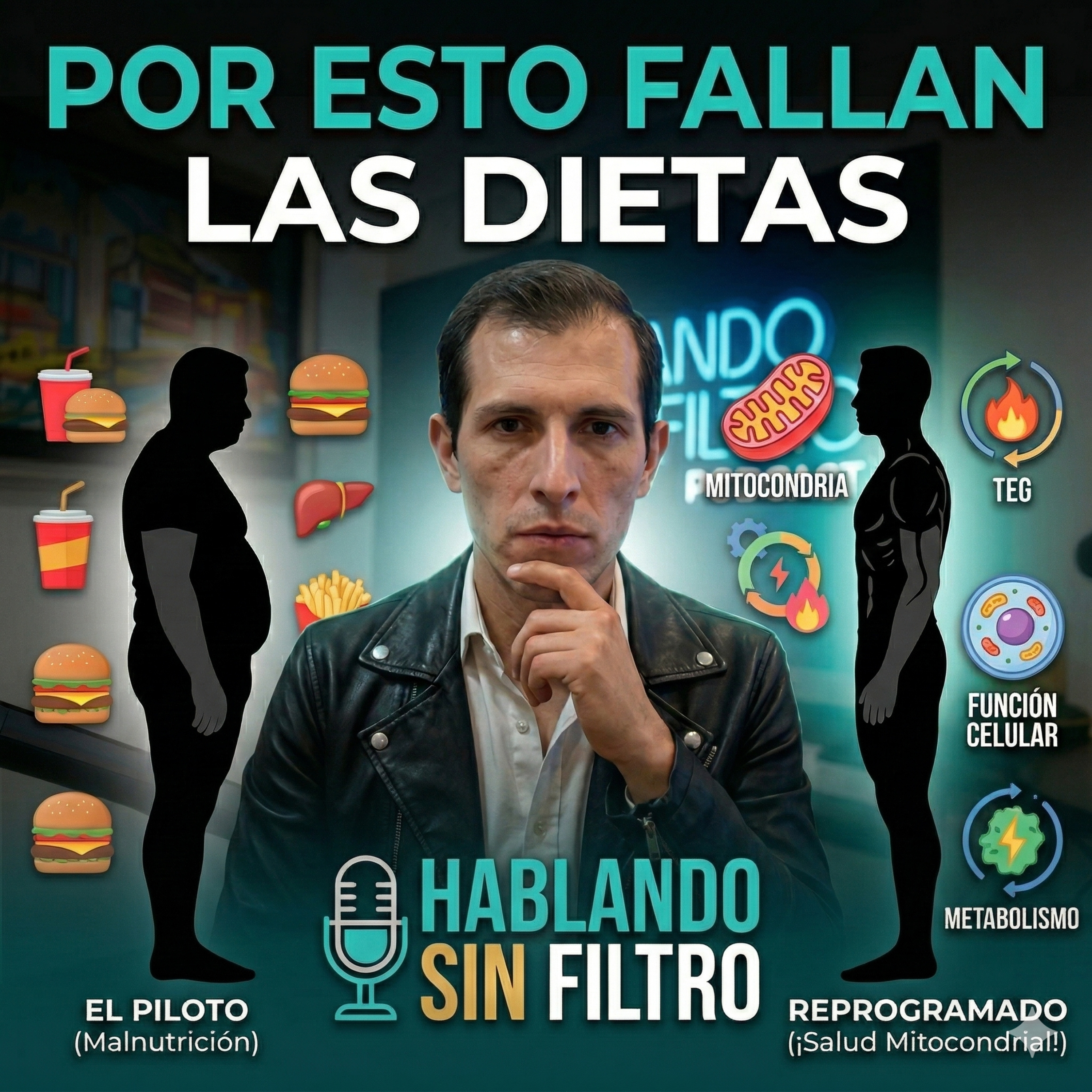 ¿Por qué engordan las dietas? Tu cuerpo te está saboteando episode artwork