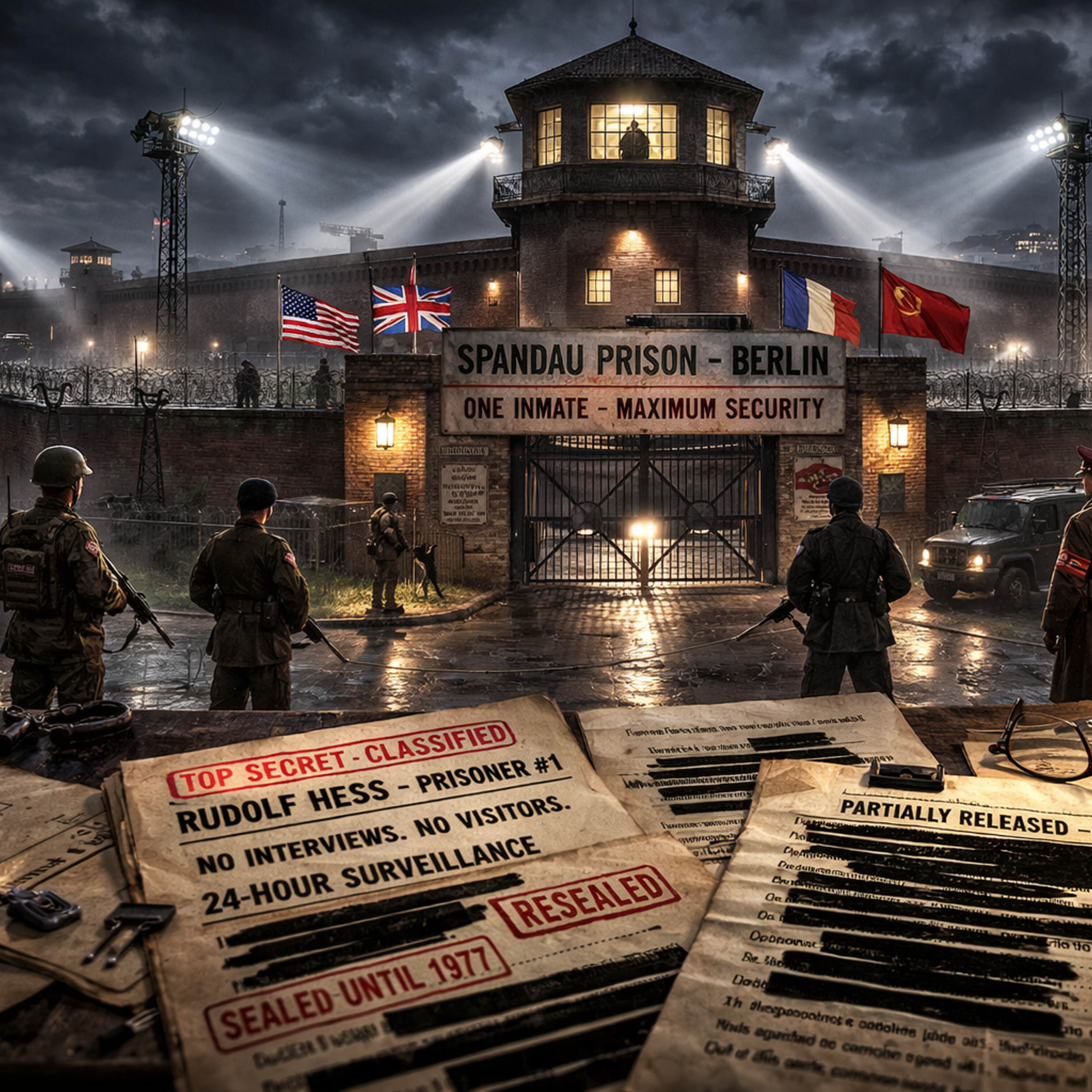 Rudolf Hess | The Most Guarded Prisoner in History