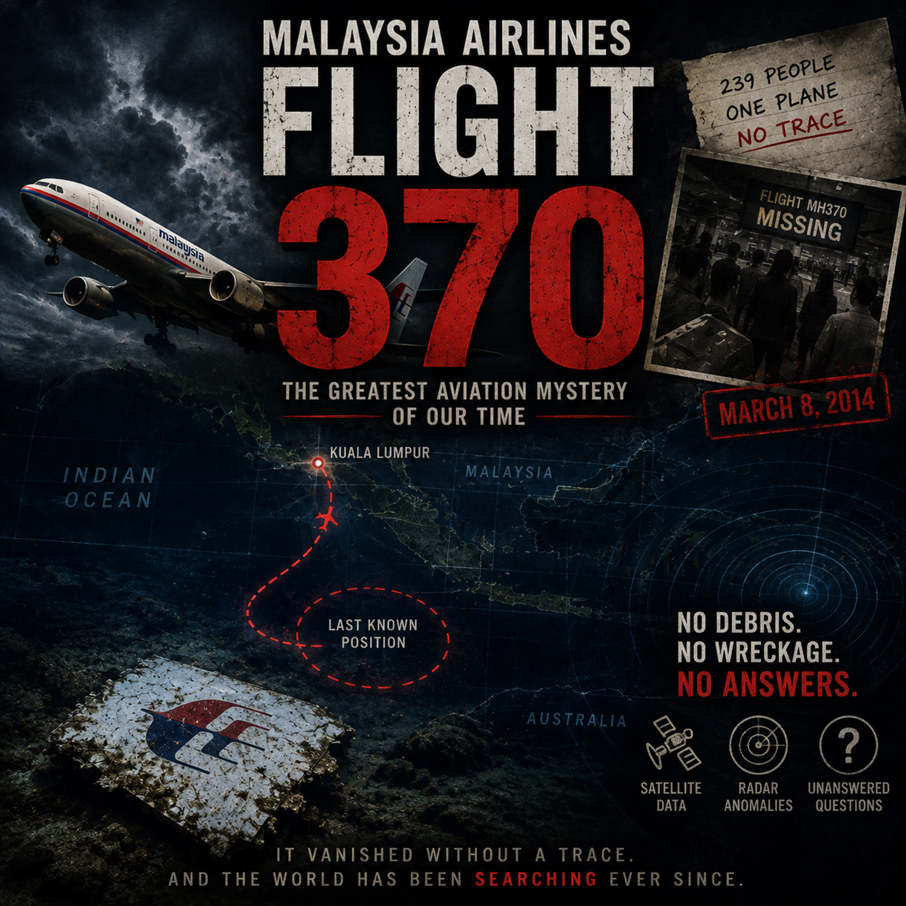 Flight MH370 | The Plane That Disappeared