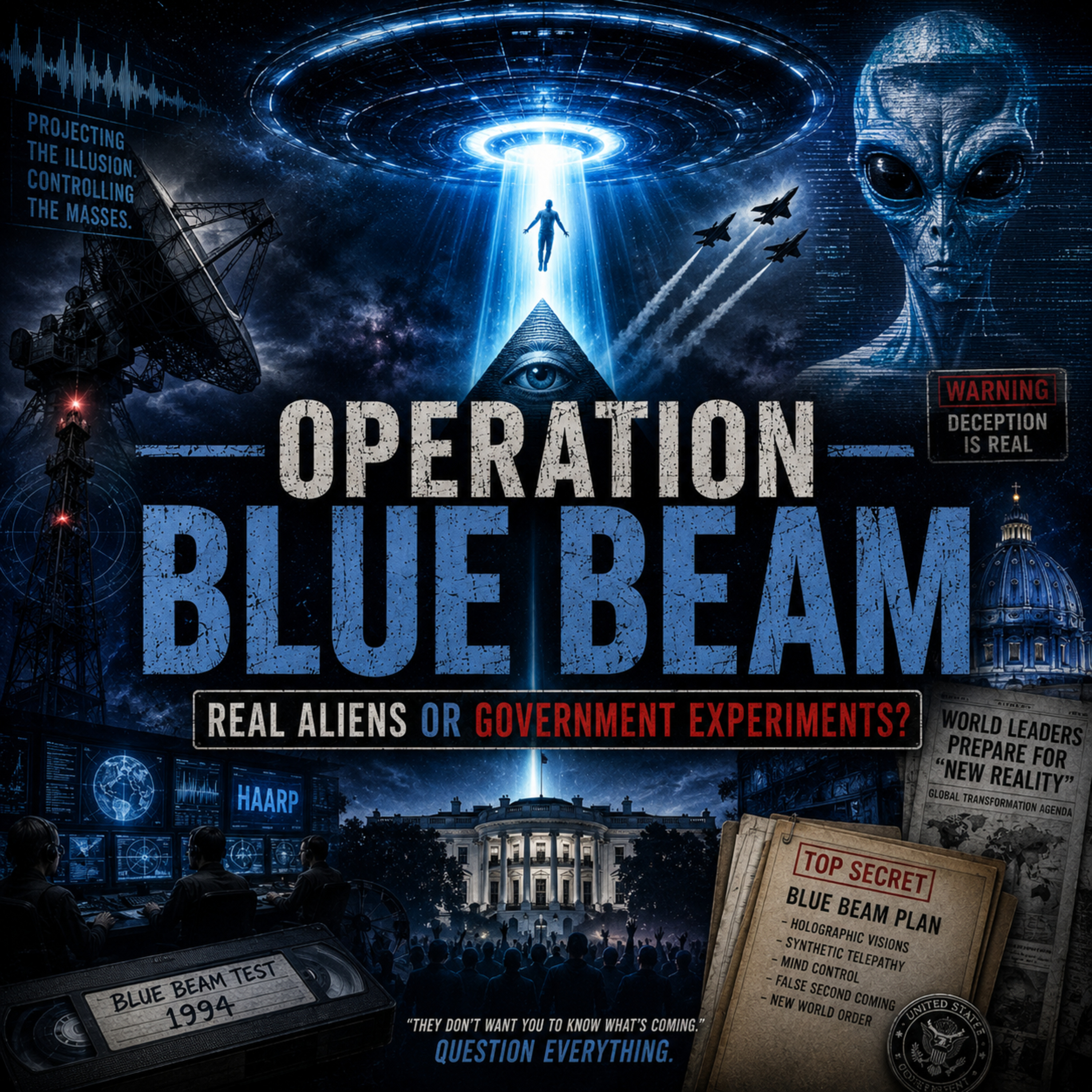 Operation Blue Beam | Real Aliens or Government Experiments? 