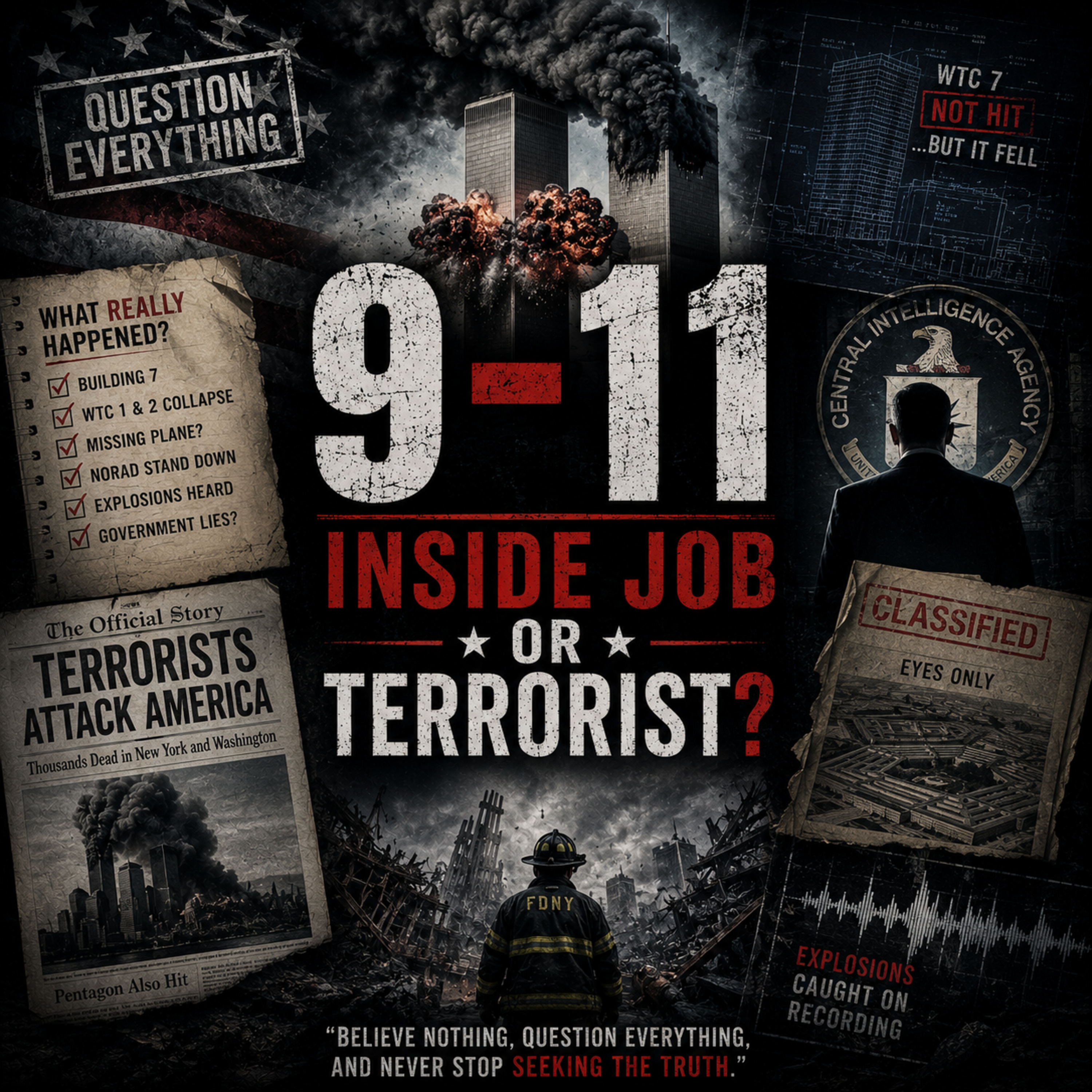 9-11 | Inside Job or Terrorist? 